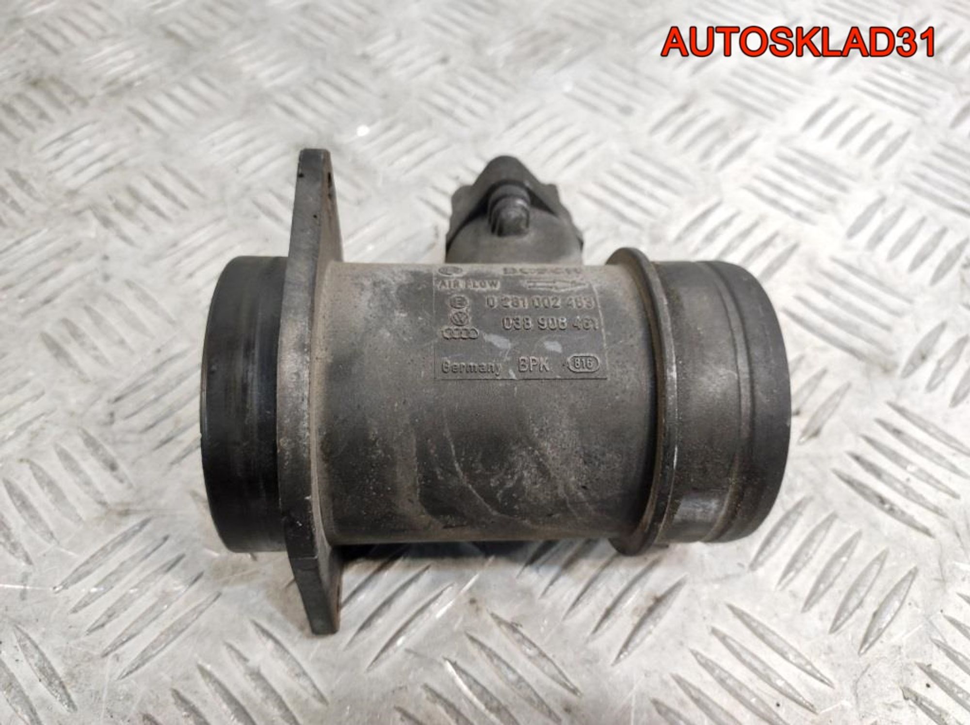 Расходомер воздуха VW Transporter T4 1,9 ABL 038906461, 3600 рублей, Дубовое