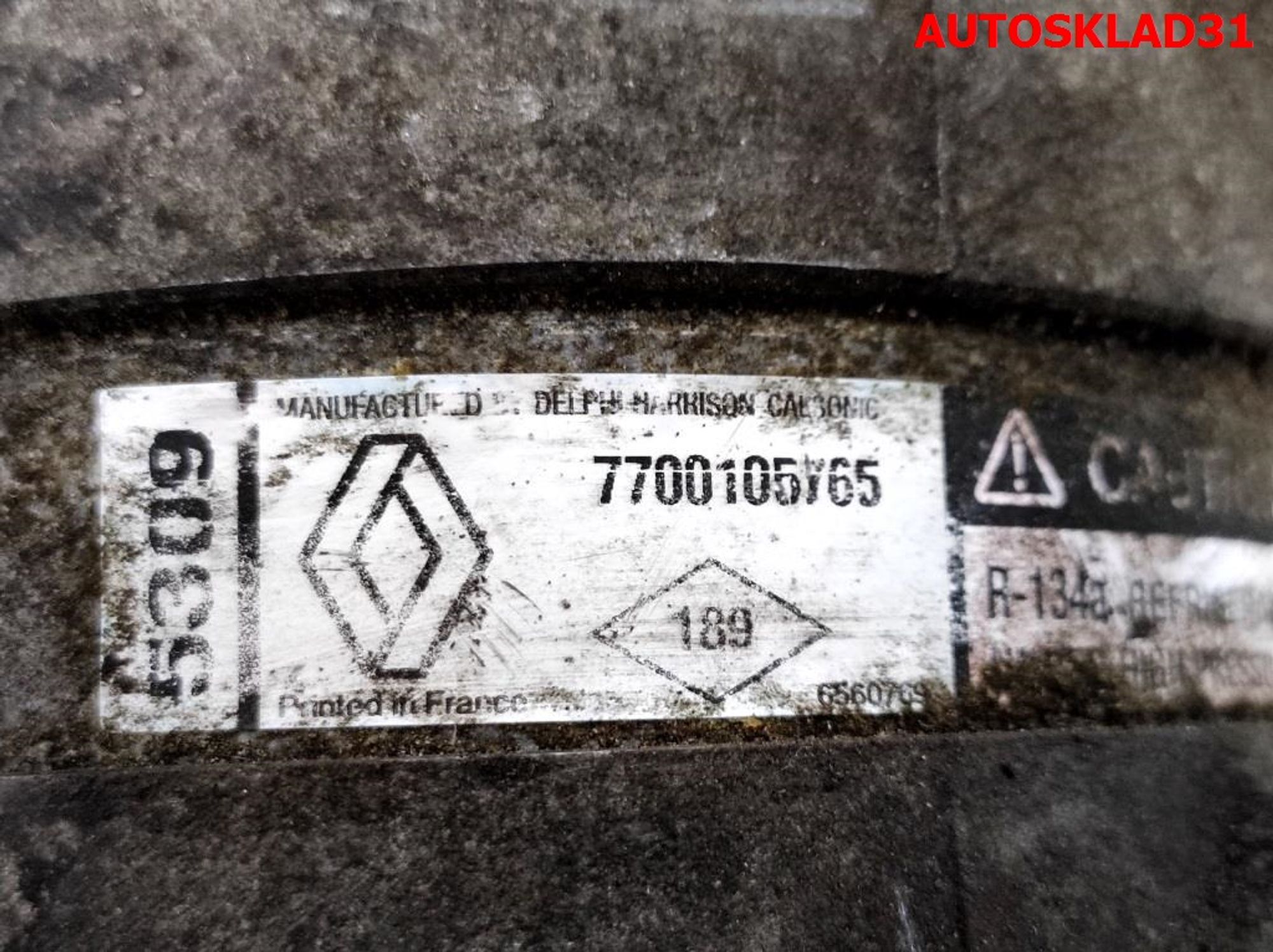 Компрессор кондиционера Renault Scenic 1 7700105765, 4000 рублей, Дубовое