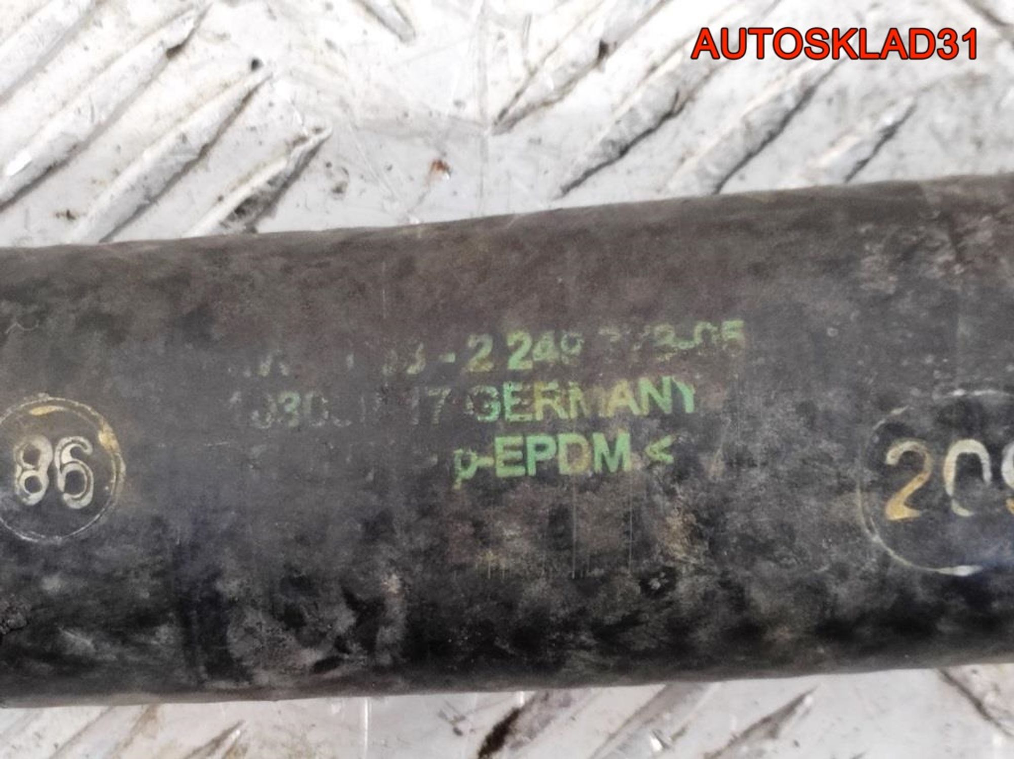 Патрубок радиатора BMW E46 2,0 M47 Дизель 2249778, 2500 рублей, Дубовое