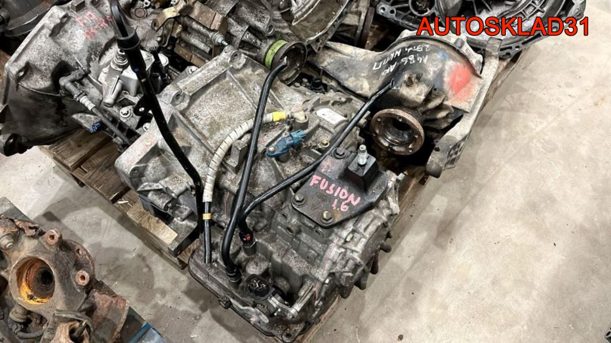 АКПП 4S6P7000AB Ford Fusion 1,6 FYJA Бензин 1748466, 40000 рублей, Дубовое