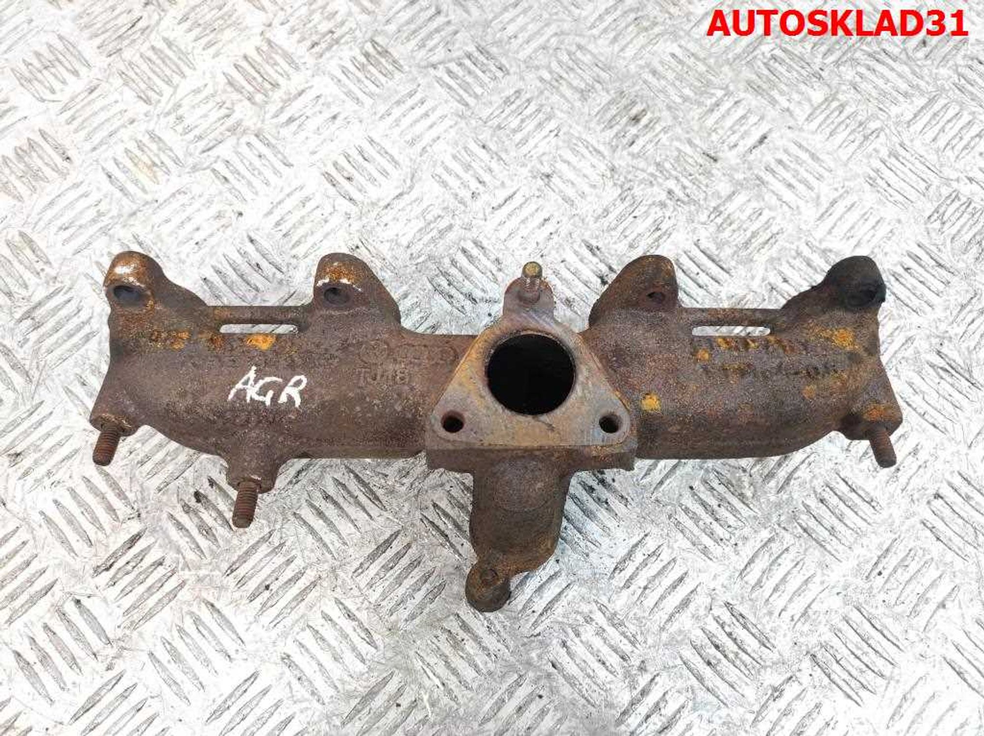 Коллектор выпускной VW Golf 4 1,9 AGR Дизель 028253033, 1000 рублей, Дубовое