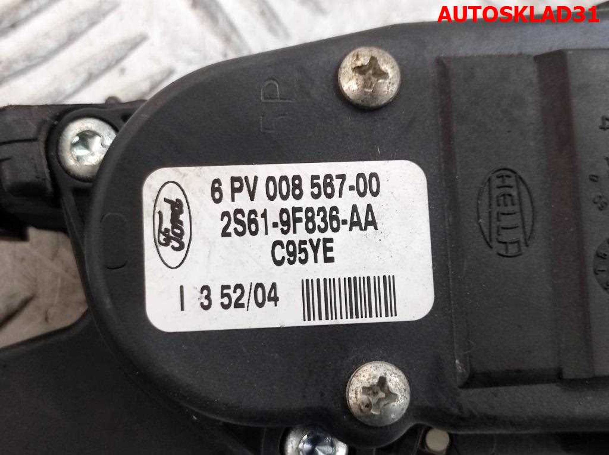 Педаль газа Ford Fusion 2S619F836AA, 1100 рублей, Дубовое