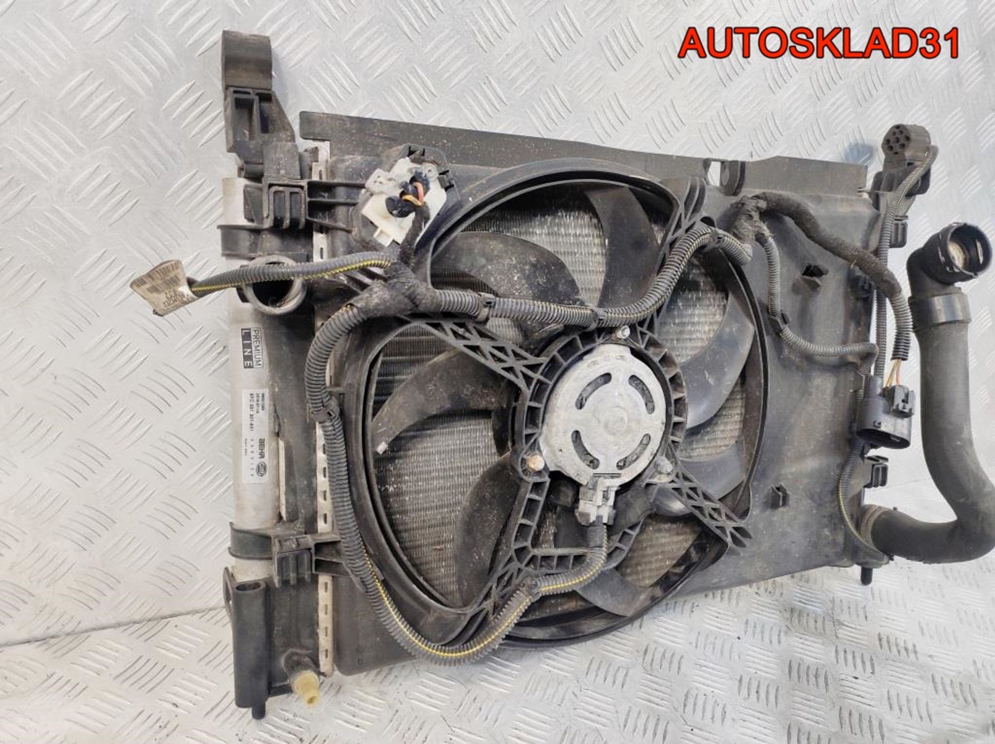 Кассета радиаторов в сборе Opel Corsa D 13249566, 8100 рублей, Дубовое