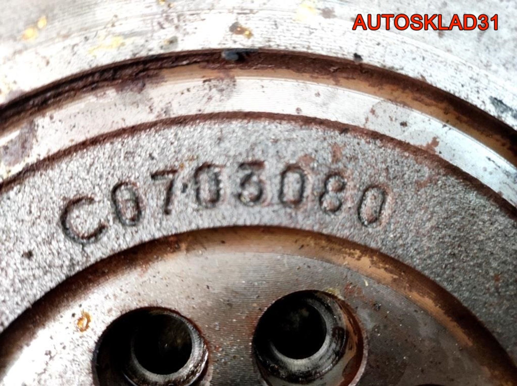 Комплект сцепления одномассовый Audi A6 C5 2,5 AKE C0703080, 25000 рублей, Дубовое