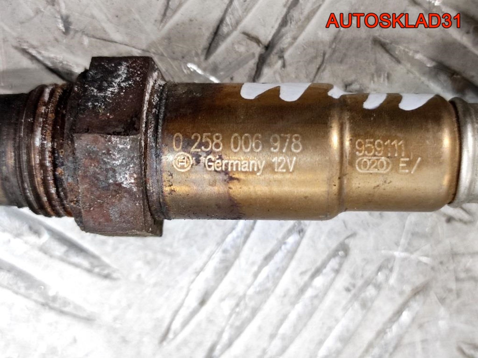 Датчик кислородный комплект Audi A3 8L 1,8 AUM Бензин 0258007351, 5000 рублей, Дубовое