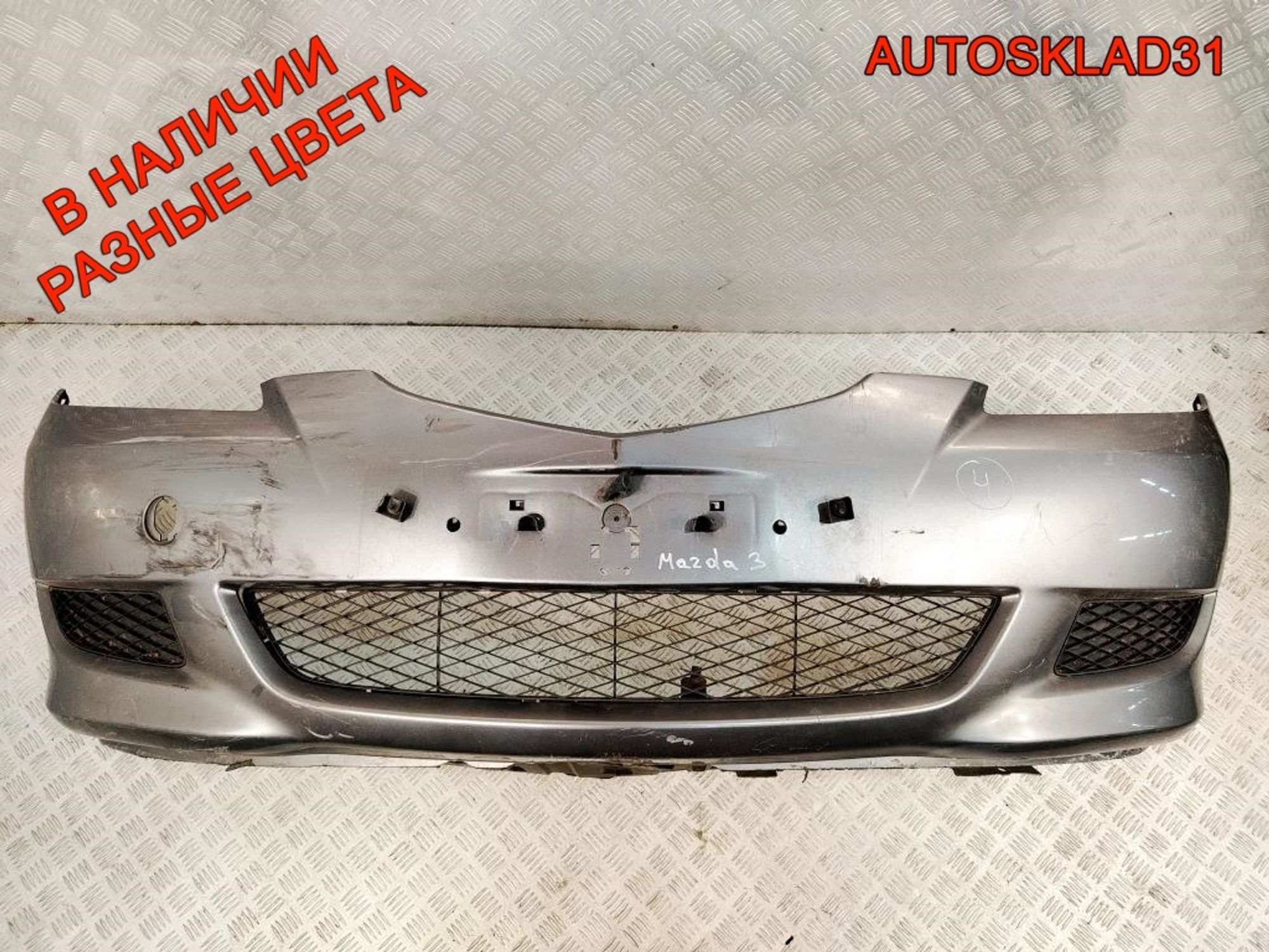 Бампер передний Mazda 3 BK Хетчбэк BP4K50031 Дорест, 15000 рублей, Дубовое