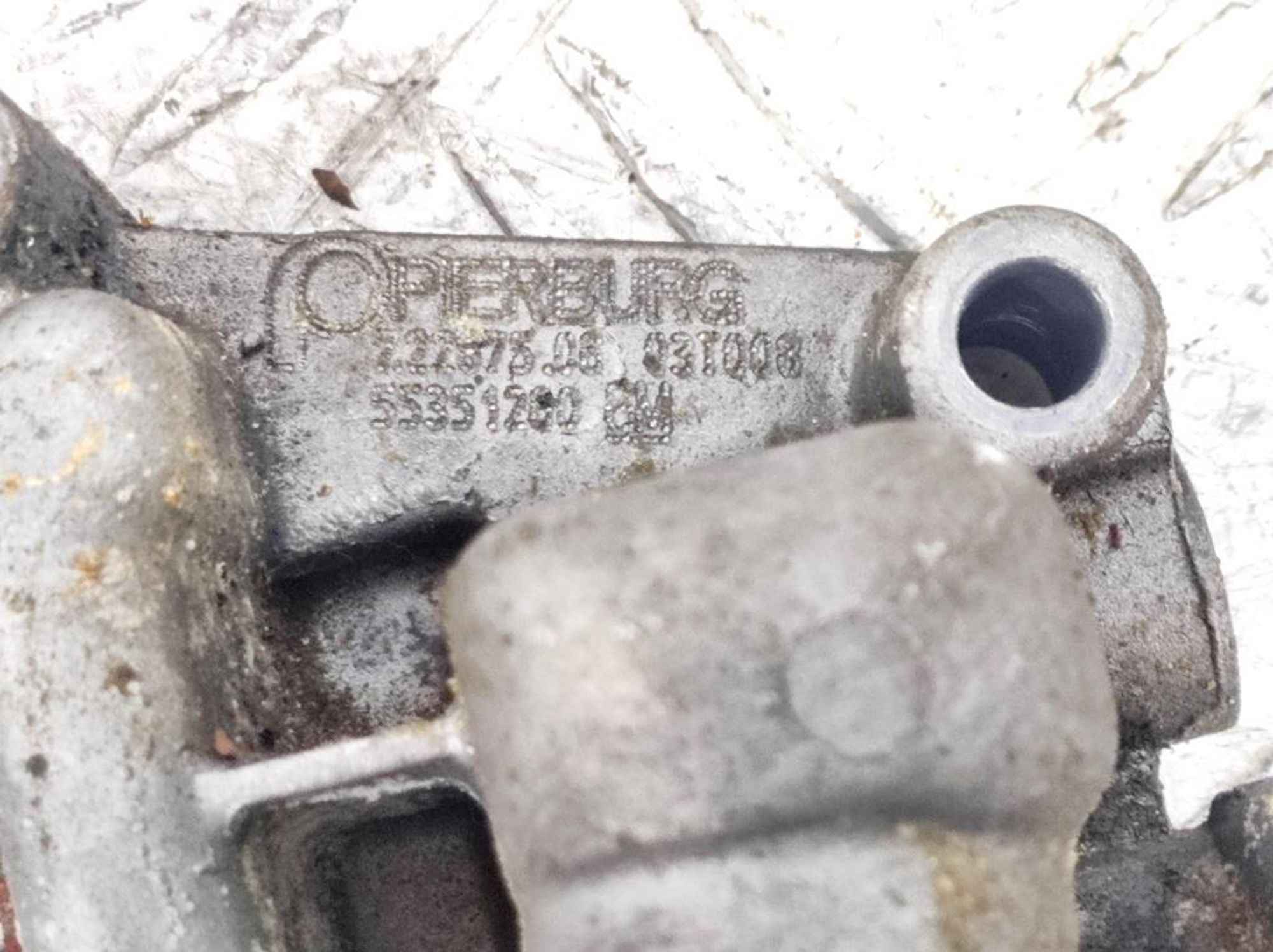 Фланец системы охлаждения Opel Corsa C 1,2 Z12XE Бензин 55351260, 300 рублей, Дубовое