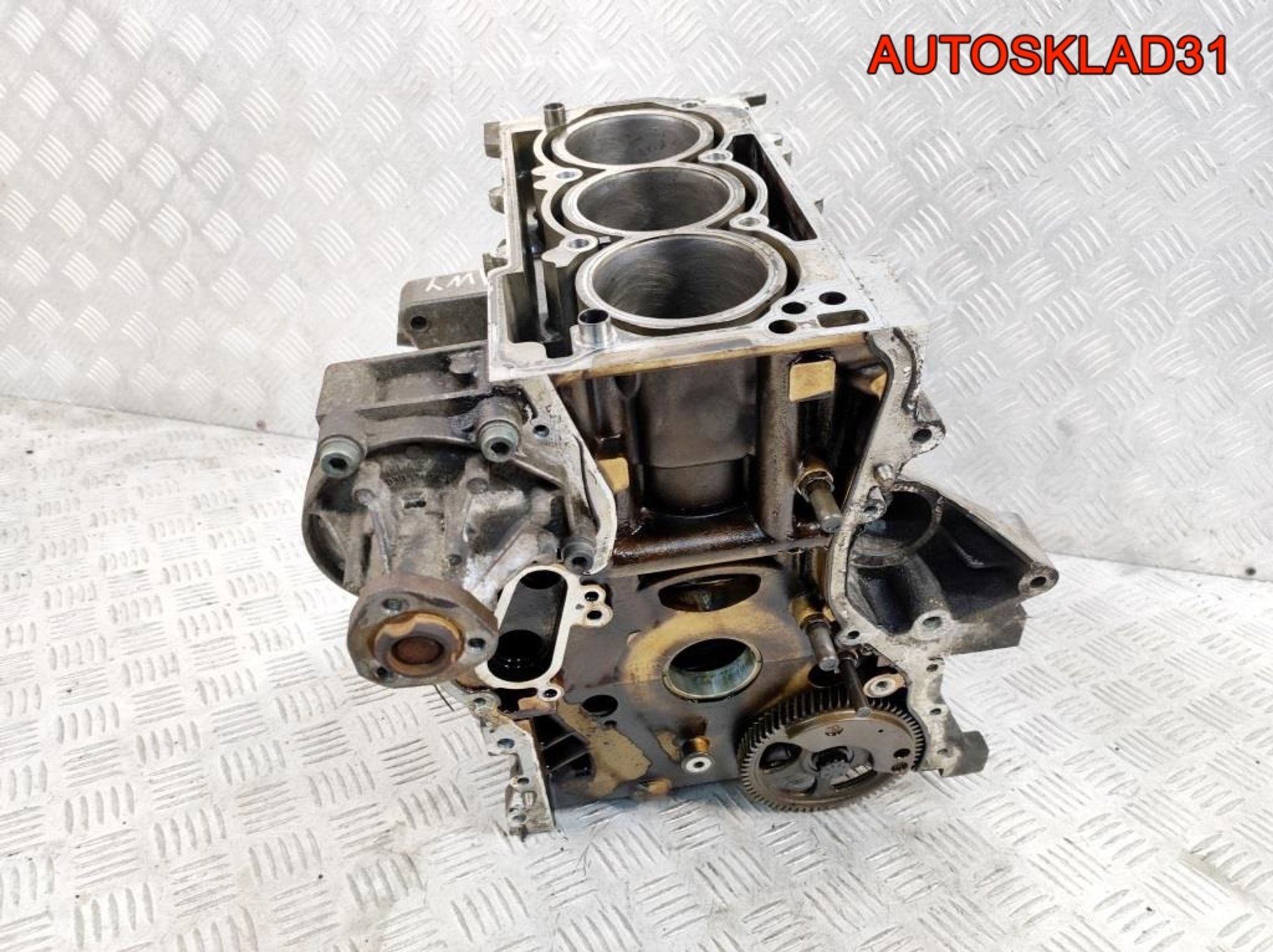 Блок цилиндров VW Polo 4 1,2 AWY Бензин 03D103019J, 9000 рублей, Дубовое