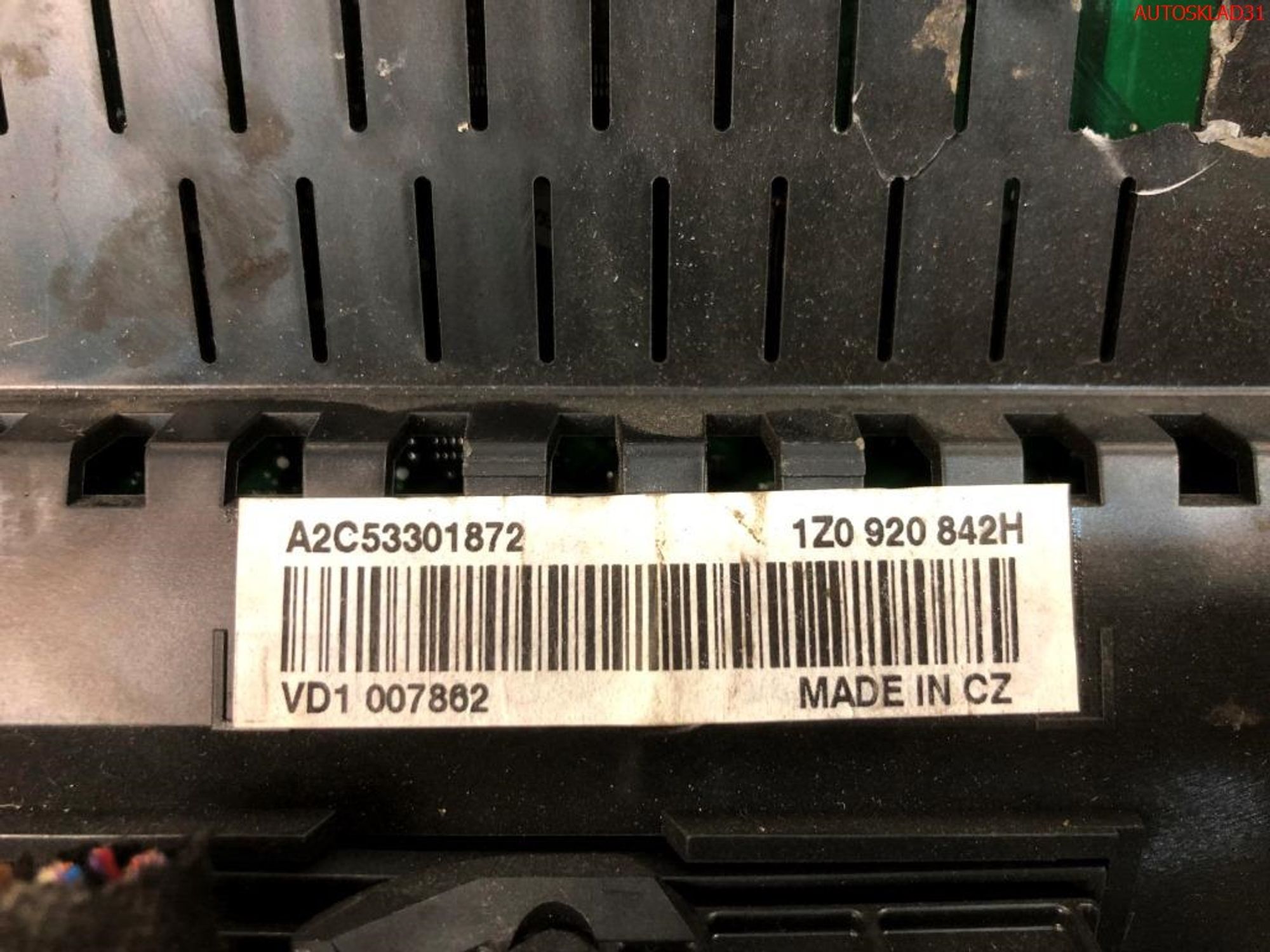 Панель приборов Skoda Octavia A5 1Z0920842H дизель, 14000 рублей, Дубовое