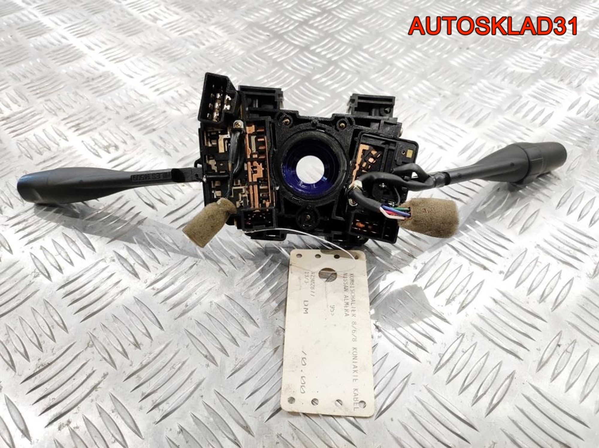 Переключатель подрулевой в сборе Nissan Almera N15 255401N060, 2000 рублей, Дубовое