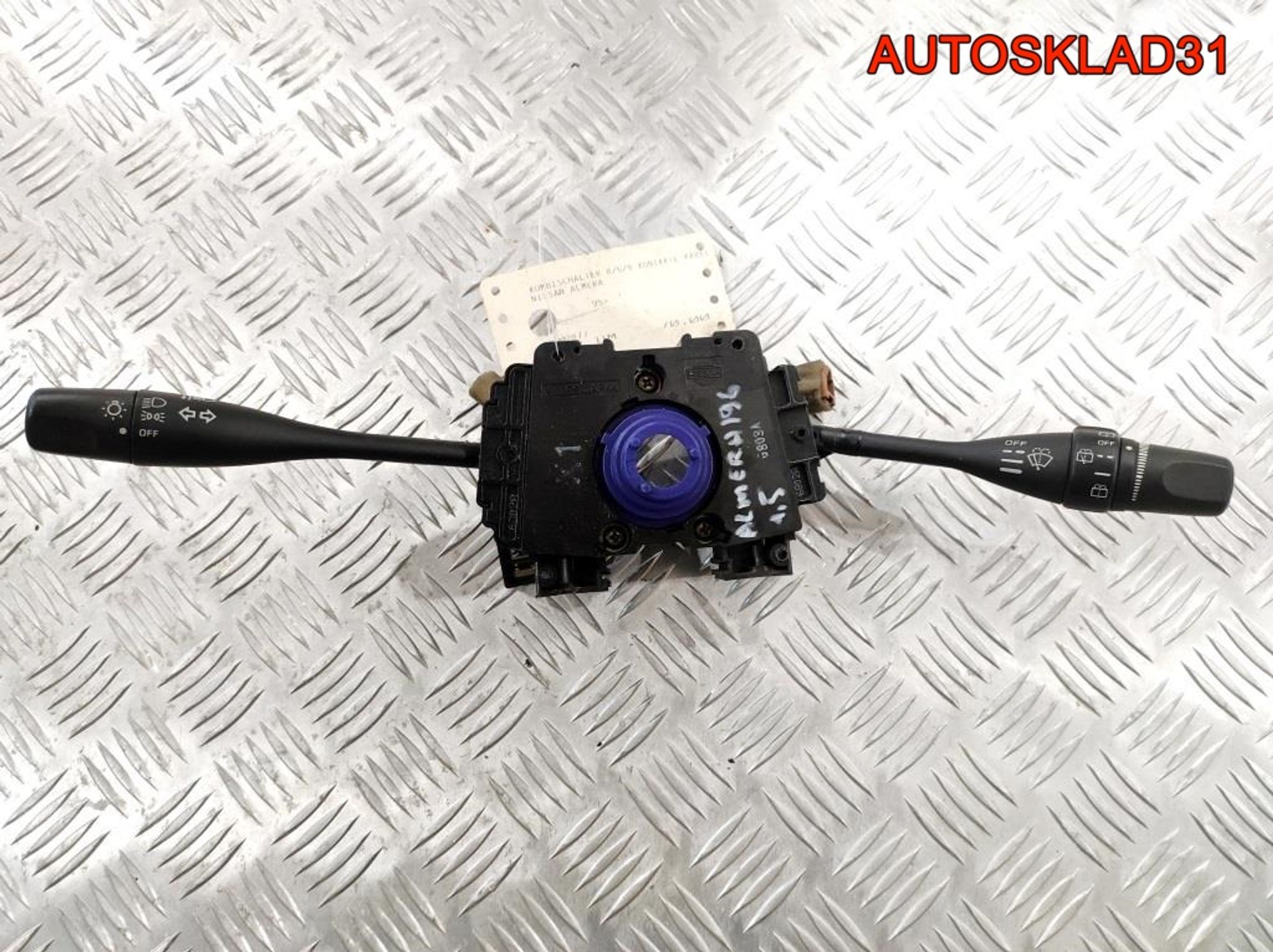 Переключатель подрулевой в сборе Nissan Almera N15 255401N060, 2000 рублей, Дубовое