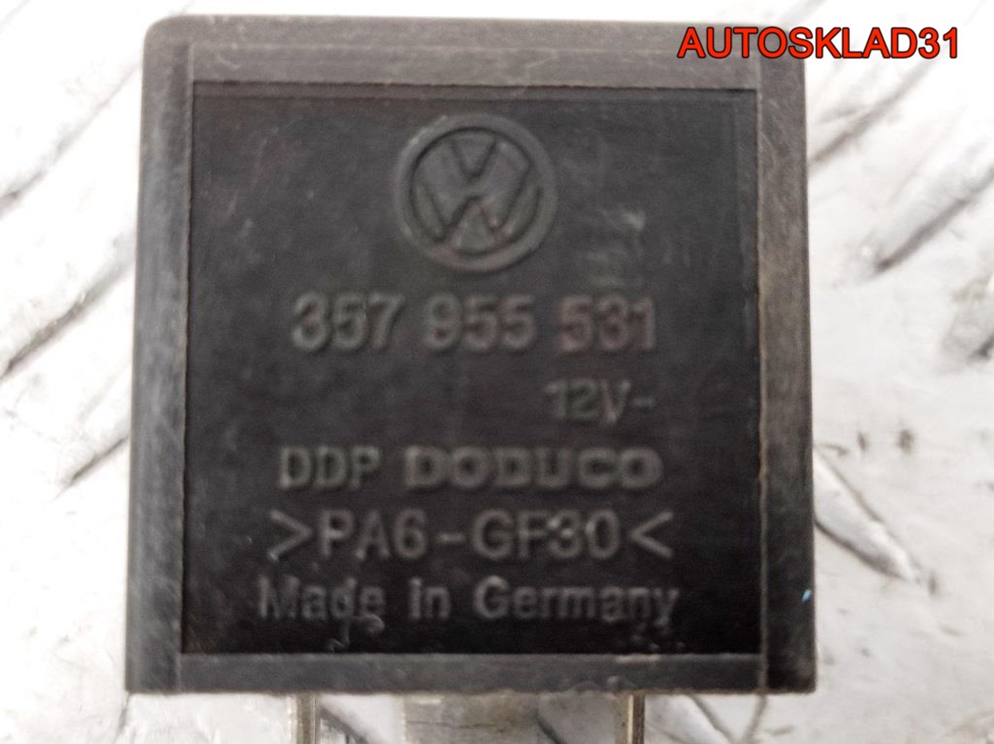Реле стеклоочистителей №99 Audi A4 B5 357955531, 600 рублей, Дубовое