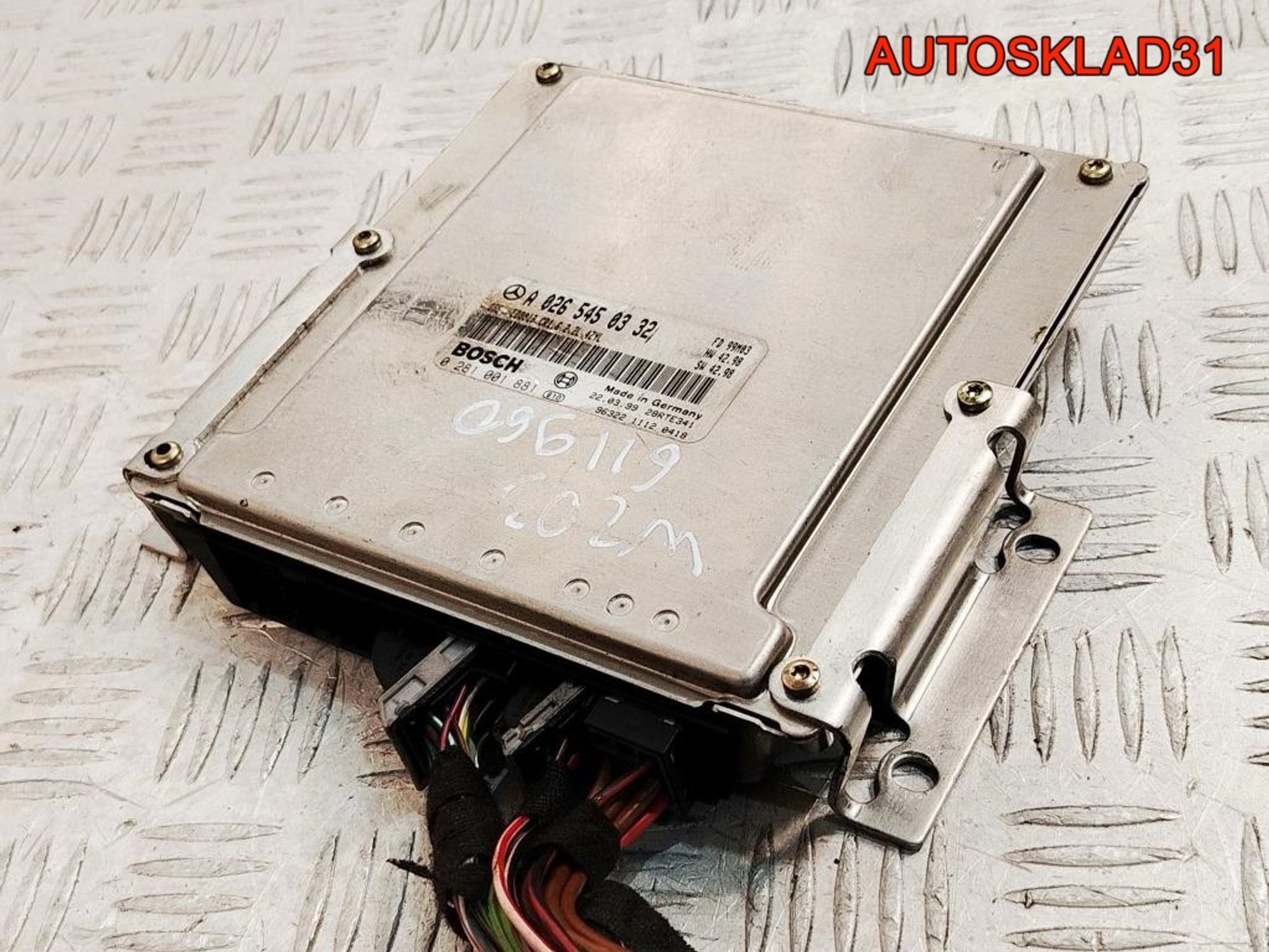 Блок ЭБУ Mercedes Benz W202  2,2 611.960 Дизель A0265450332, 6000 рублей, Дубовое