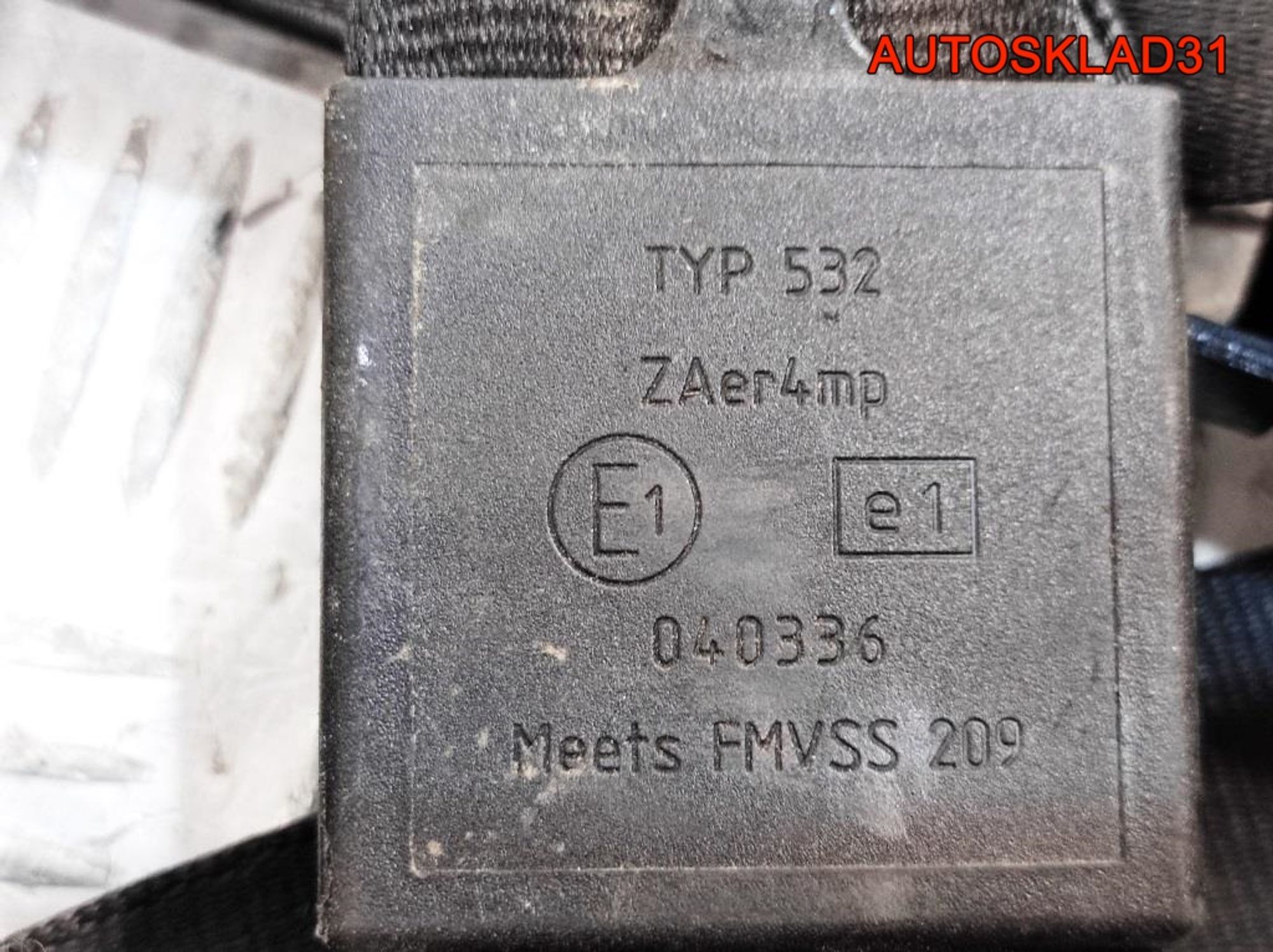 Ремень безопасности передний правый Audi A6 C6 4F0857706, 1800 рублей, Дубовое