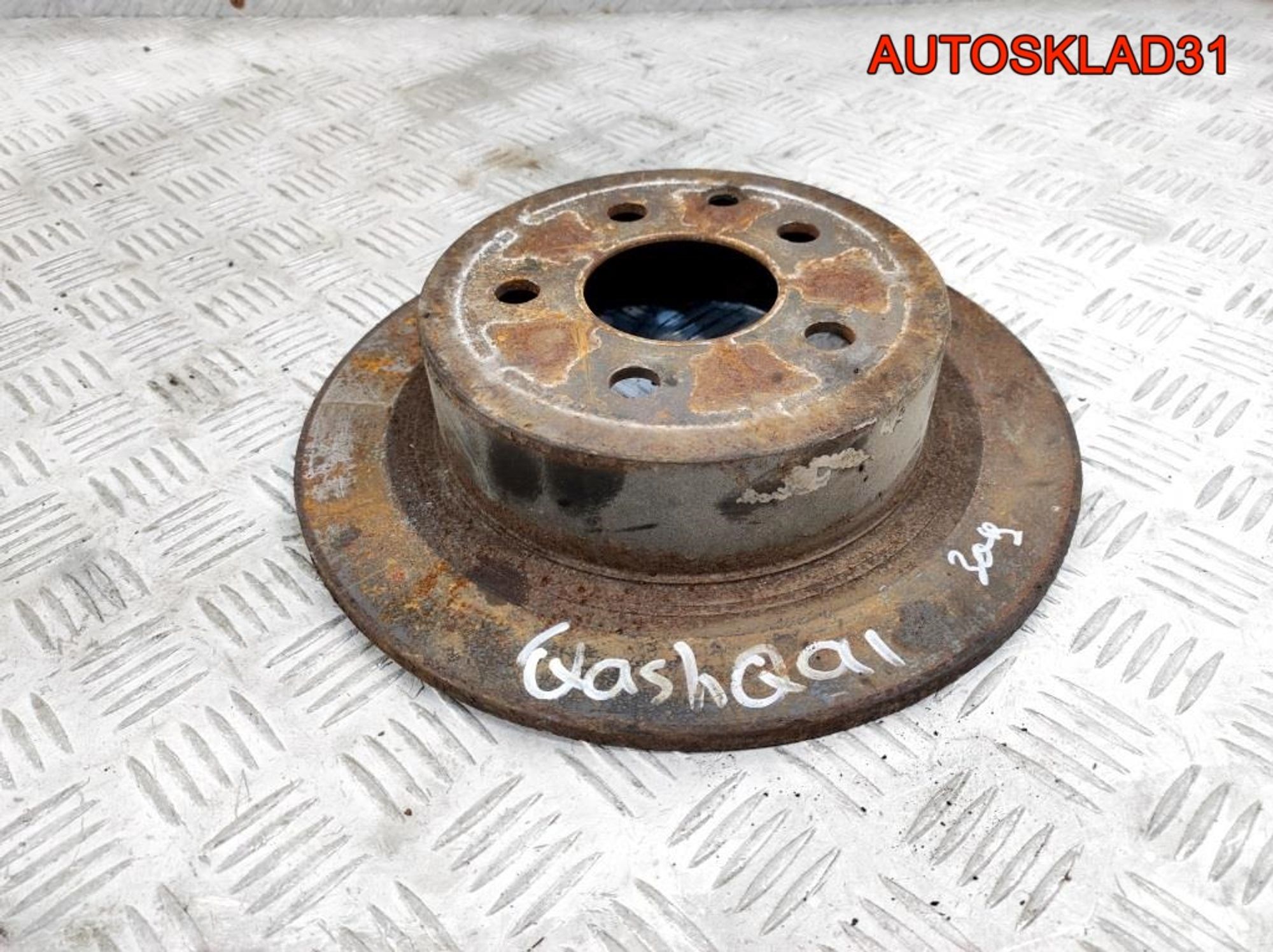 Диск тормозной задний Nissan Qashqai J10 43206JD00A, 900 рублей, Дубовое