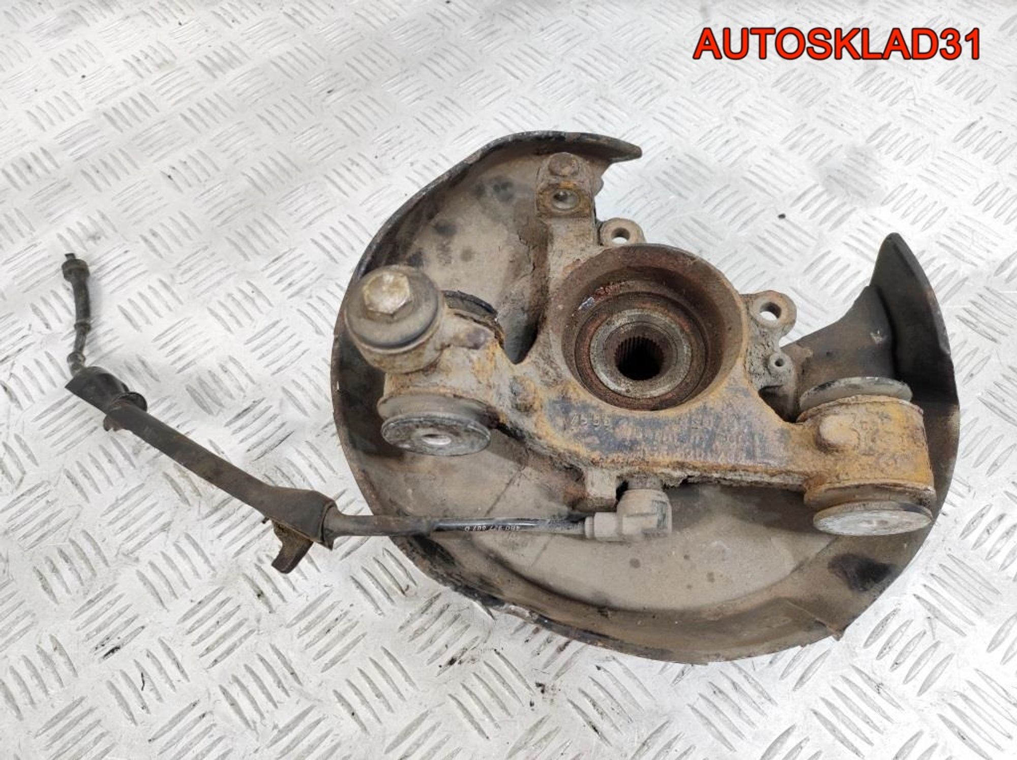 Кулак поворотный задний левый 4WD Audi A4 B6 8E0505435, 1200 рублей, Дубовое