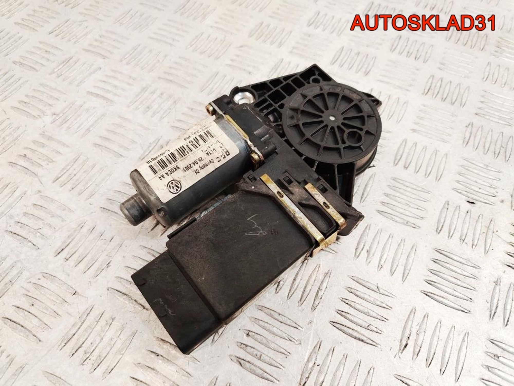 Моторчик стеклоподъемника передний левый Skoda Octavia A4 1U4959801B, 8000 рублей, Дубовое