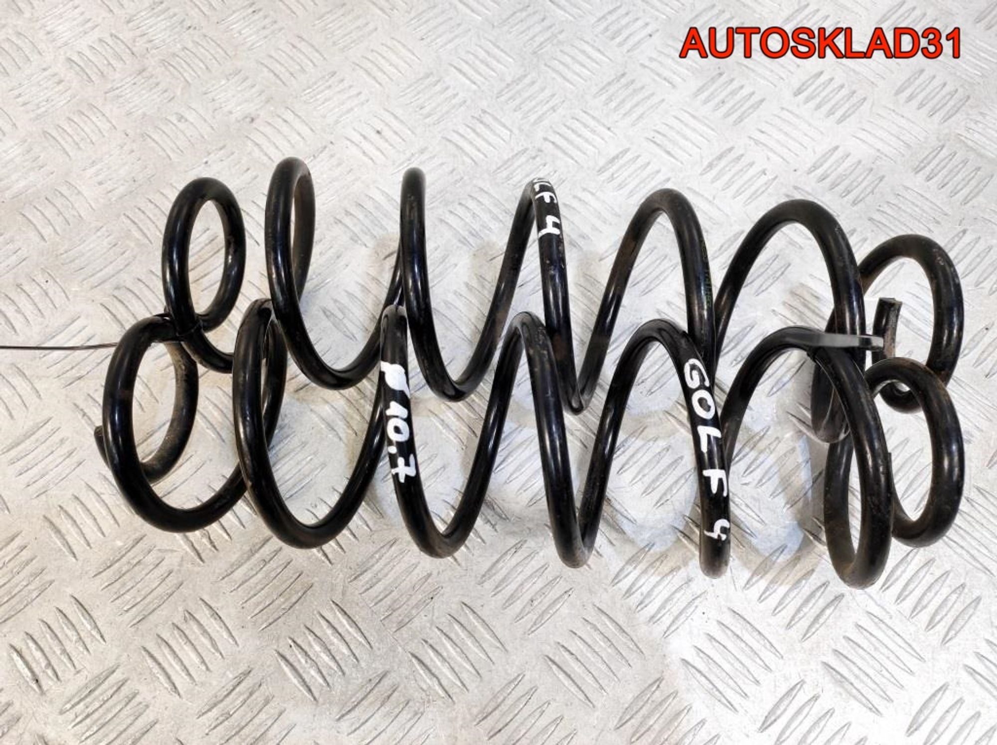 Пружина задняя Без меток VW Golf 4 комплект, 1800 рублей, Дубовое