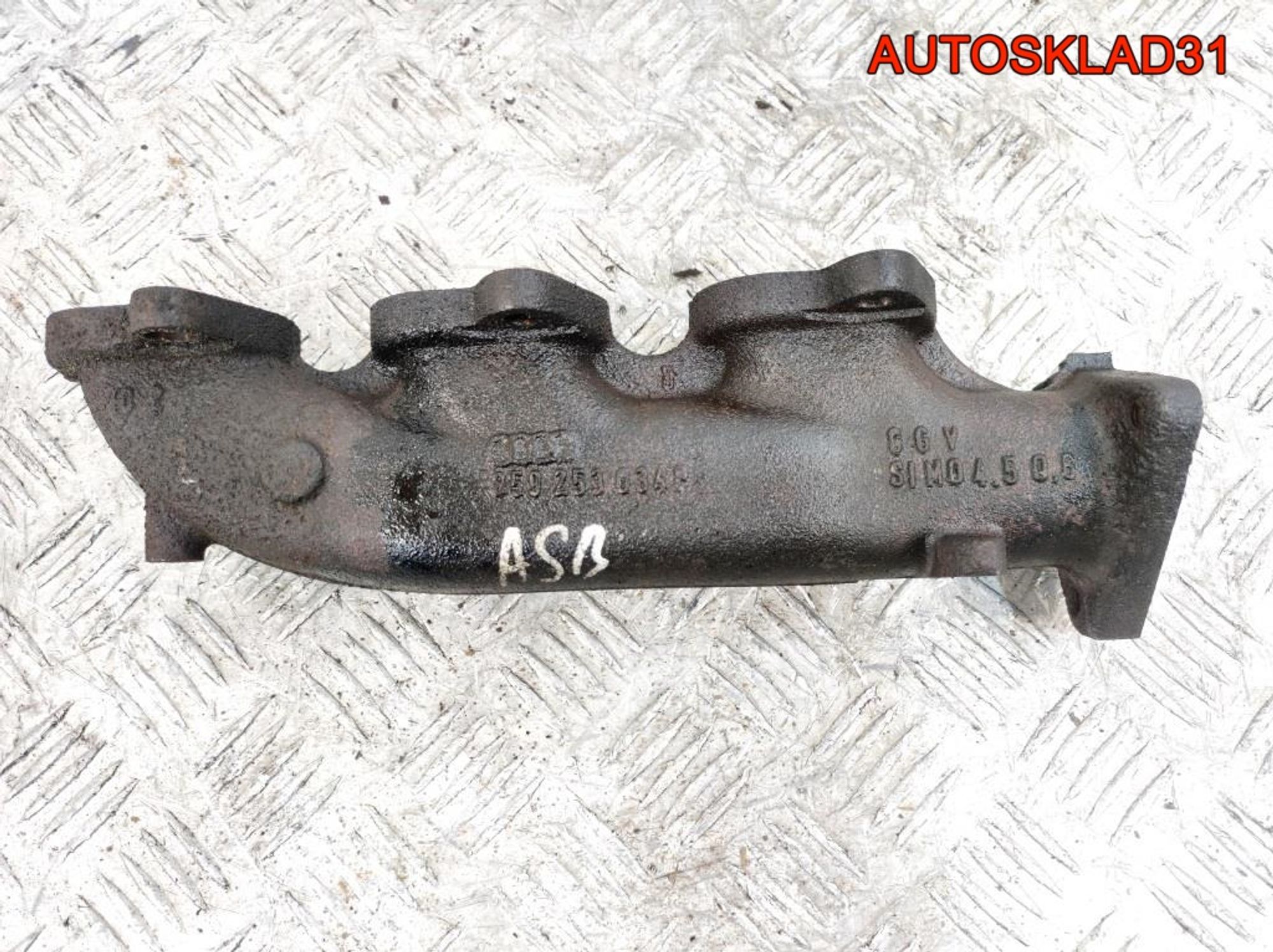 Коллектор выпускной Audi A4 B7 3.0 ASB Дизель 059253034P, 600 рублей, Дубовое