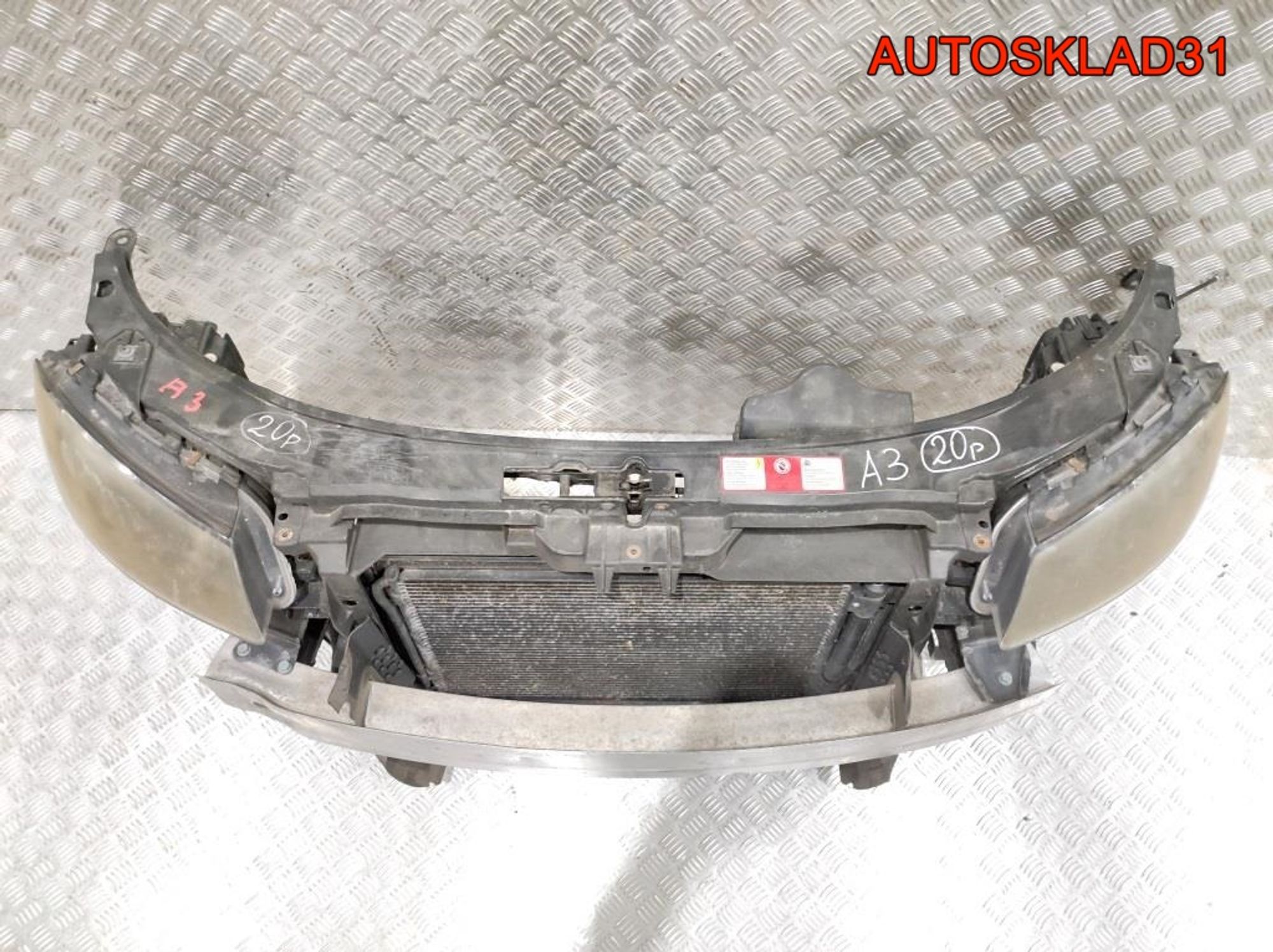Панель передняя в сборе Audi A3 8P 1,6 Бензин МКПП, 22000 рублей, Дубовое