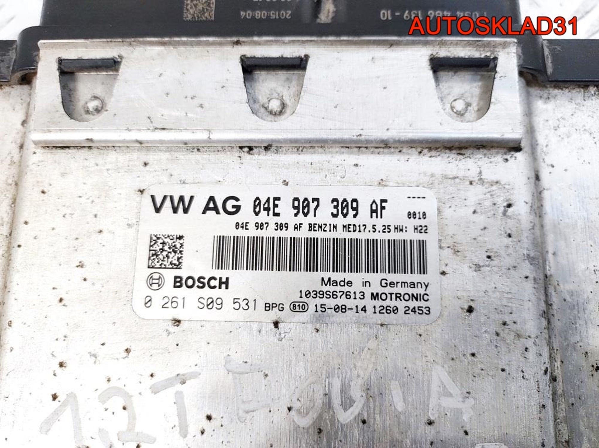 Блок ЭБУ Skoda Fabia 3 1.2 CBZJ Бензин 04E907309AF, 4100 рублей, Дубовое