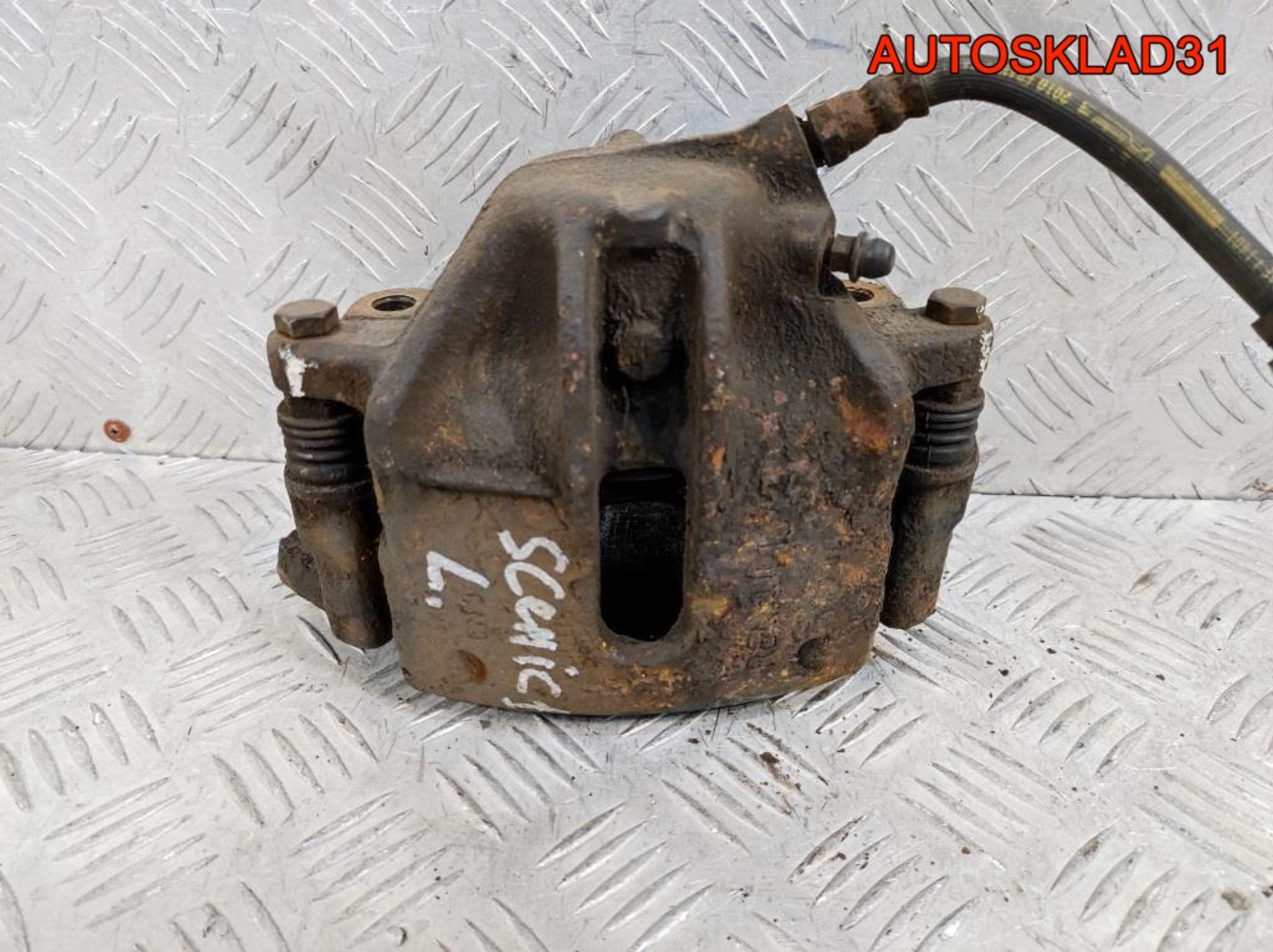 Суппорт тормозной передний левый Renault Scenic 1 7701205832, 2300 рублей, Дубовое