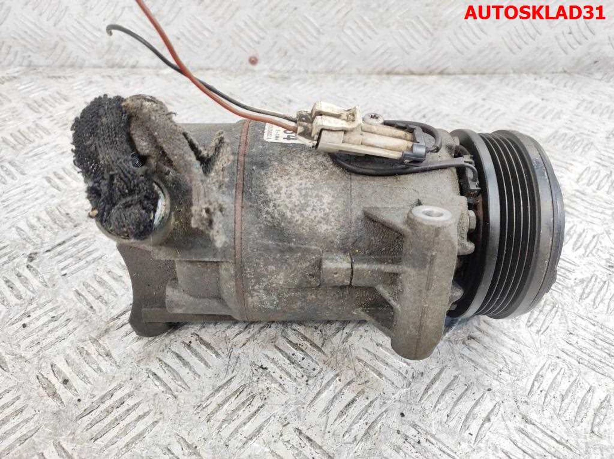 Компрессор кондиционера Opel Astra H 1,6 Z16XER 13322147, 10000 рублей, Дубовое