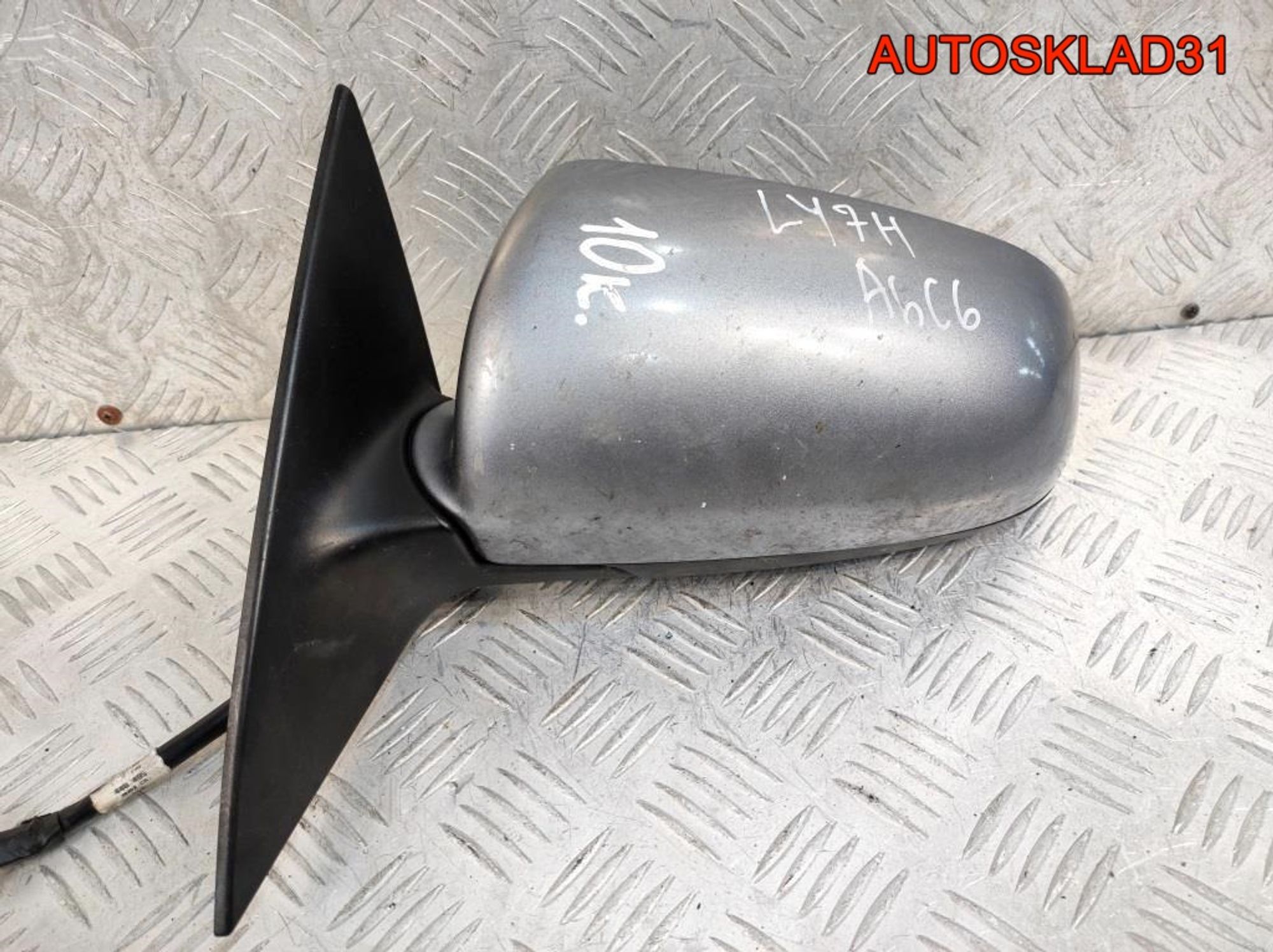 Зеркало левое 10 контактов Audi A6 C6 4F1858531J, 5400 рублей, Дубовое