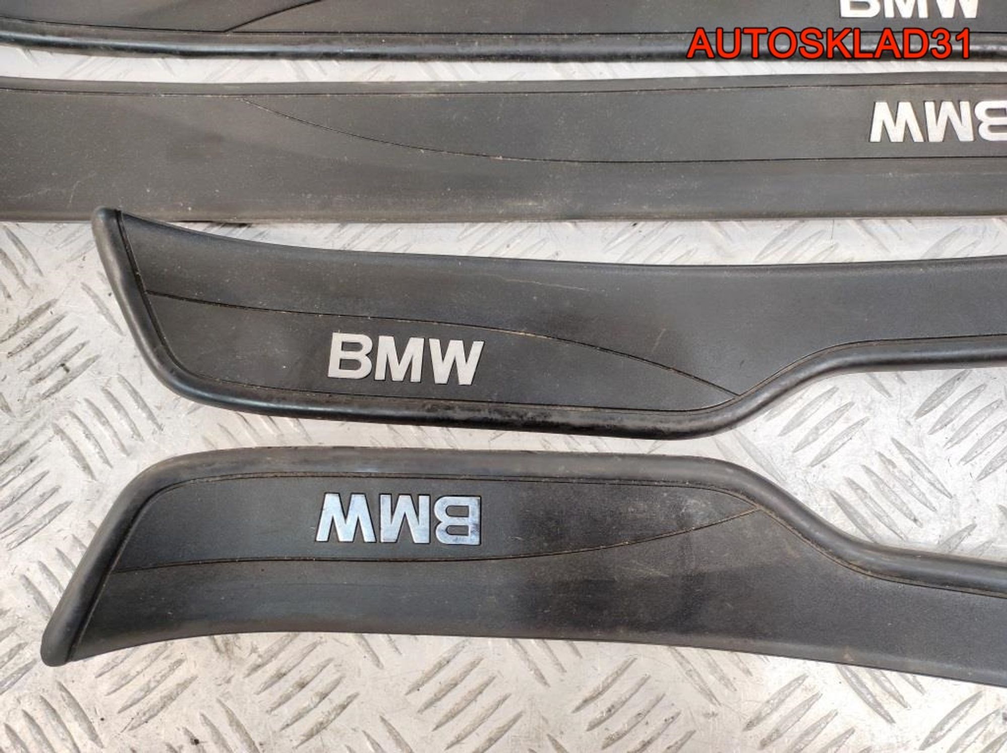 Накладка порога комплект BMW E90 51477060279, 4500 рублей, Дубовое