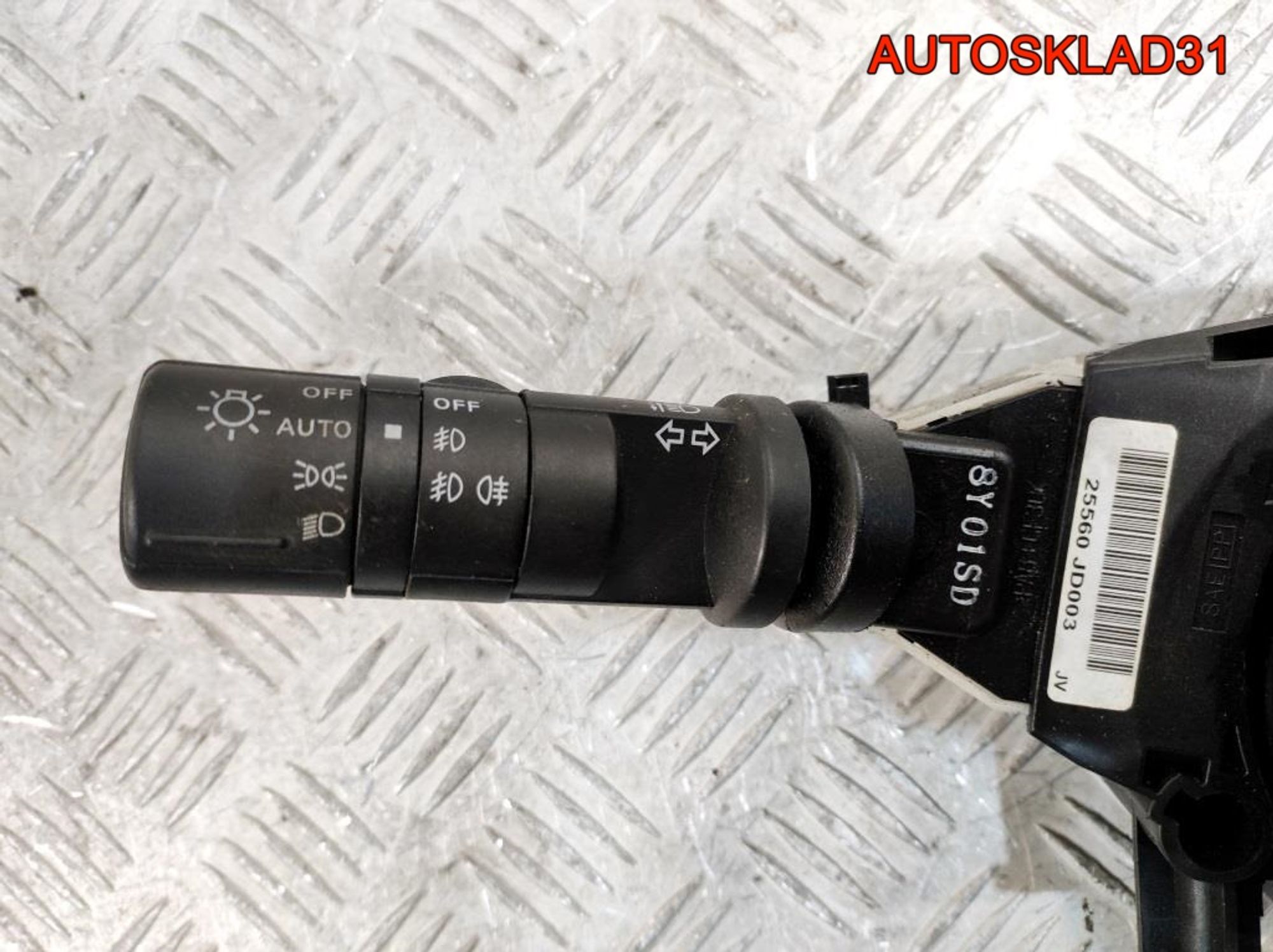 Переключатель подрулевой Nissan Qashqai J10 25560JD003, 4500 рублей, Дубовое