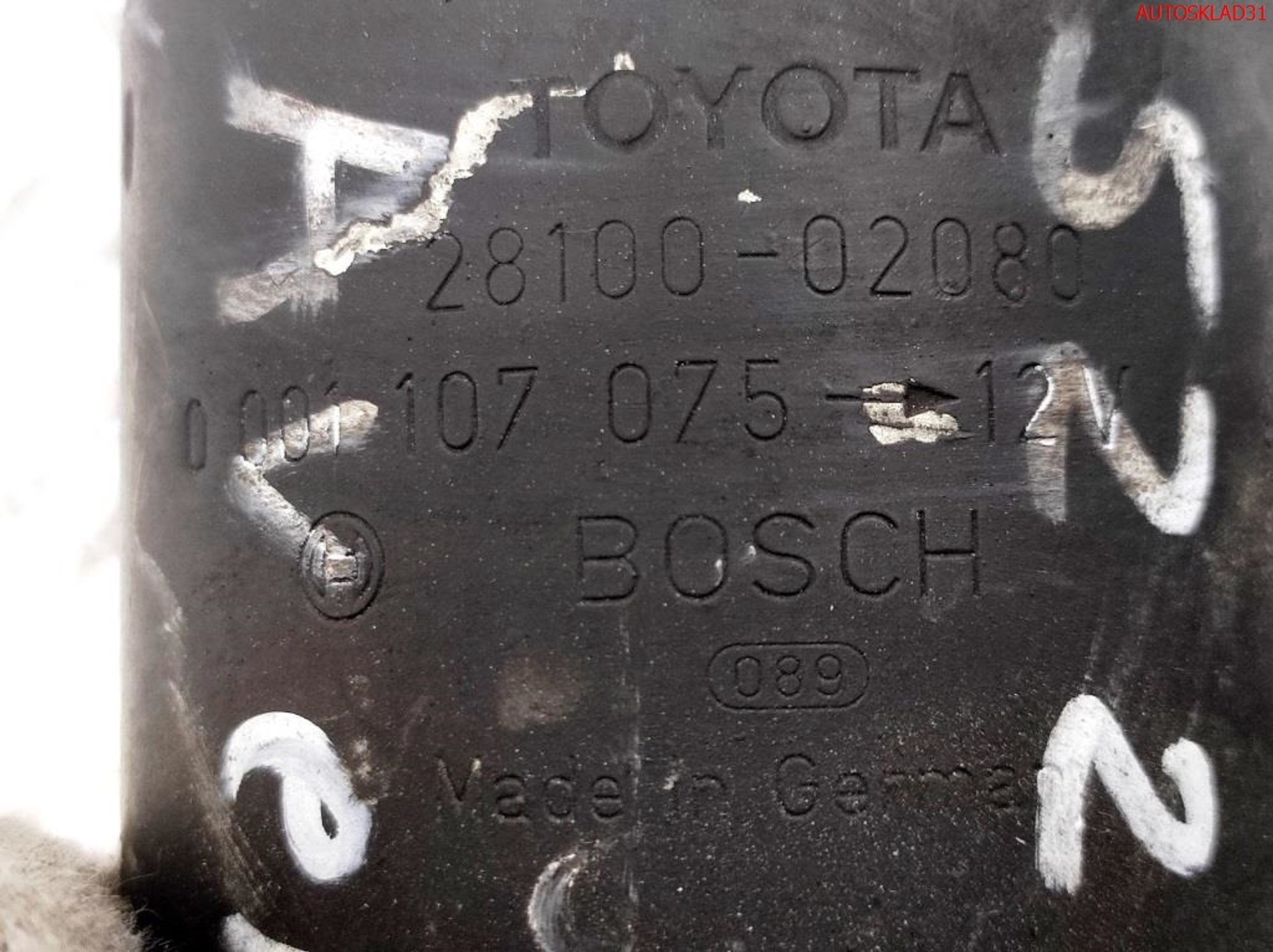 Стартер Toyota Avensis T220 1,6 Бензин 2810002080, 4000 рублей, Дубовое