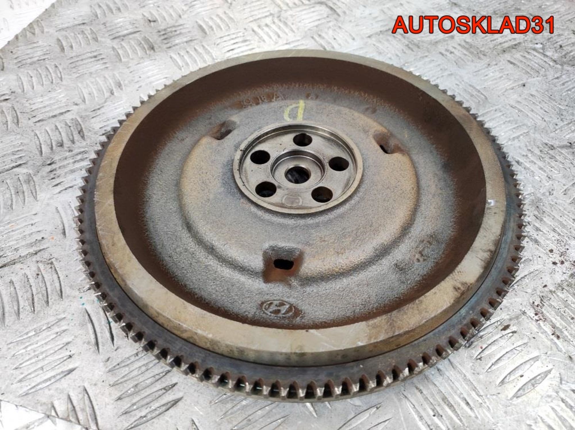 Маховик в сборе со сцеплением Hyundai Getz 1,4 G4EE Бензин, 1800 рублей, Дубовое
