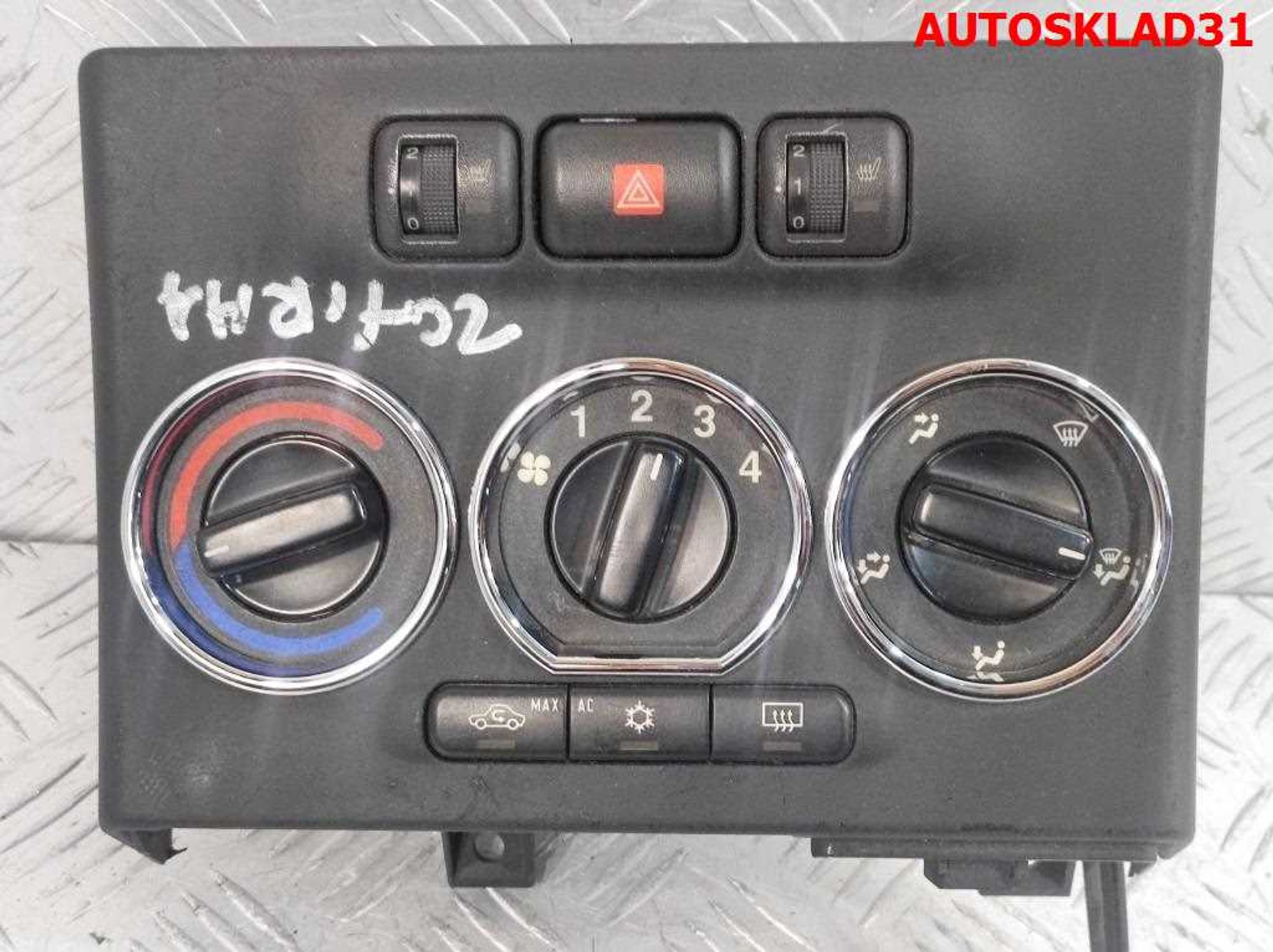 Блок управления отопителем Opel Zafira A 024420732, 1800 рублей, Дубовое