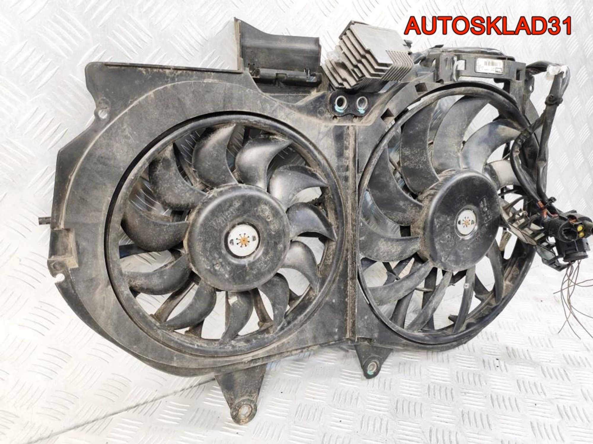 Вентилятор радиатора Audi A4 B6 8E0959501D Бензин, 9800 рублей, Дубовое