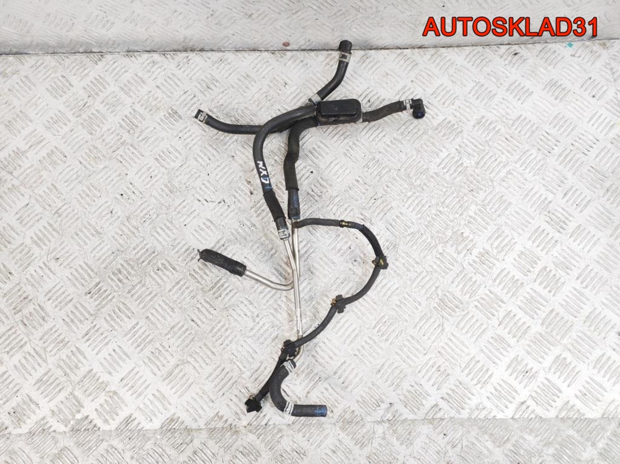 Трубка топливная VW Tiguan 2,0 Дизель 04L201360M, 2000 рублей, Дубовое