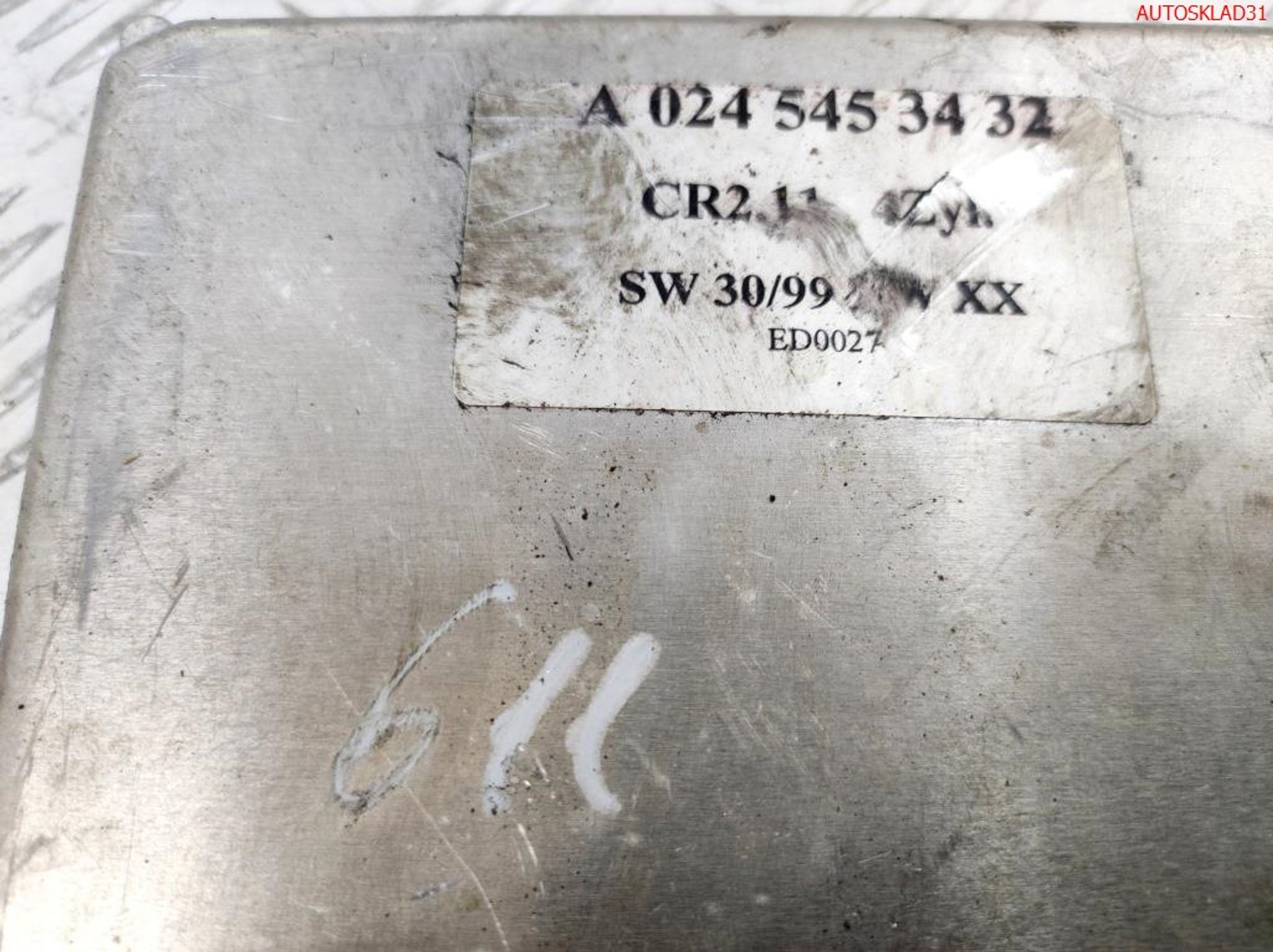 Блок ЭБУ Mercedes Benz W203 2,2 611.962 A0245453432, 7000 рублей, Дубовое