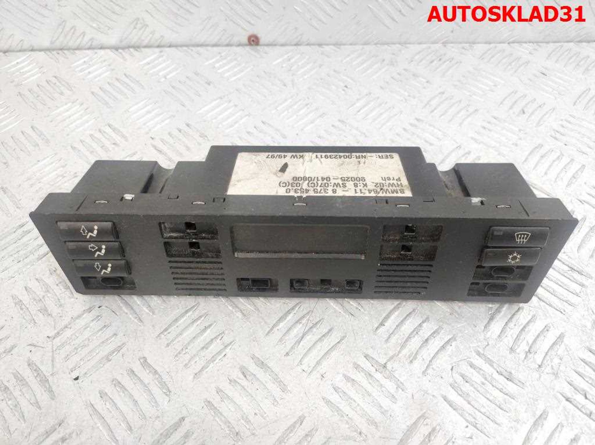 Блок климата BMW E39 64118375453, 2000 рублей, Дубовое