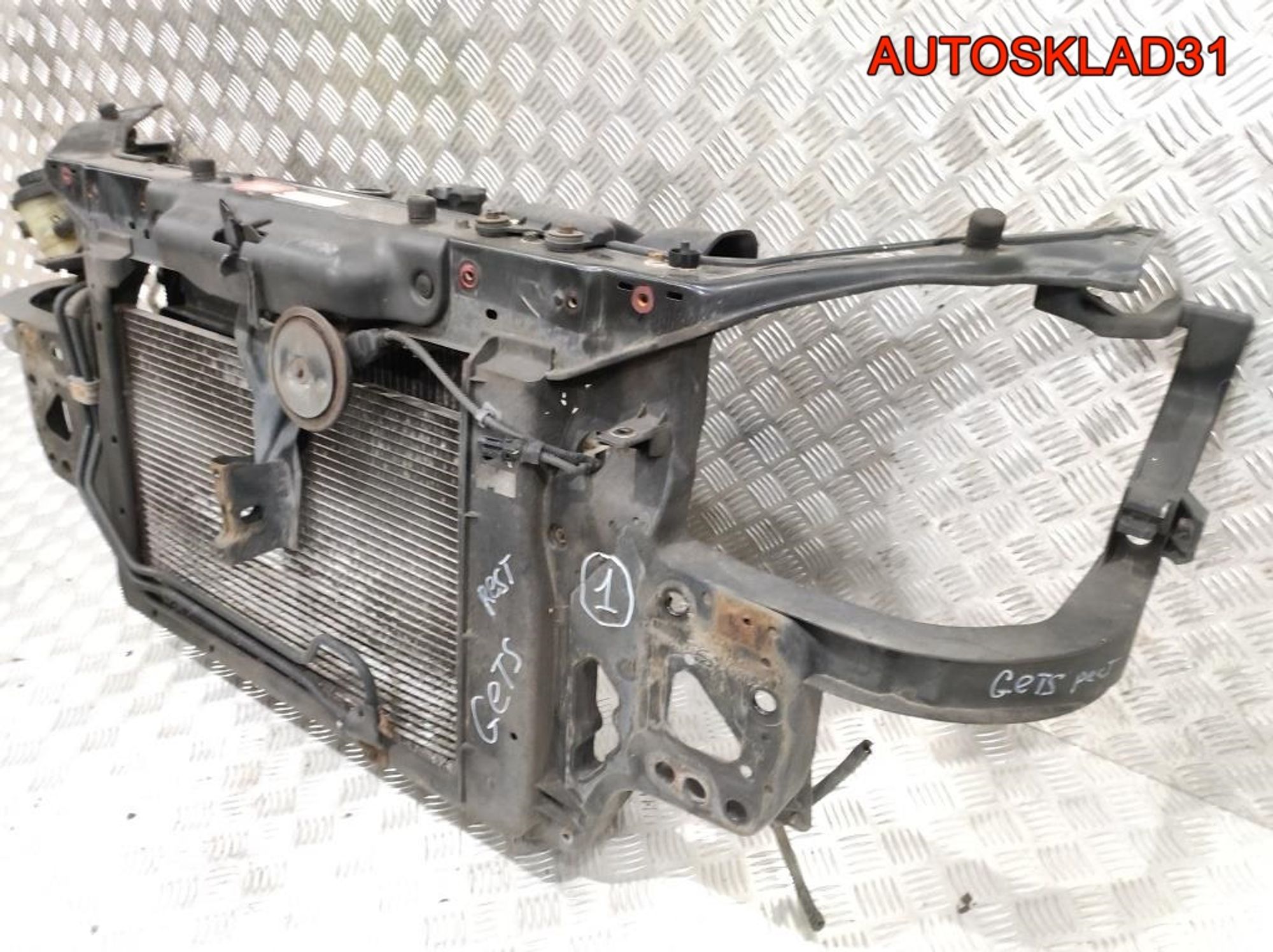 Панель передняя в сборе Hyundai Getz Рест 641011C500, 25000 рублей, Дубовое