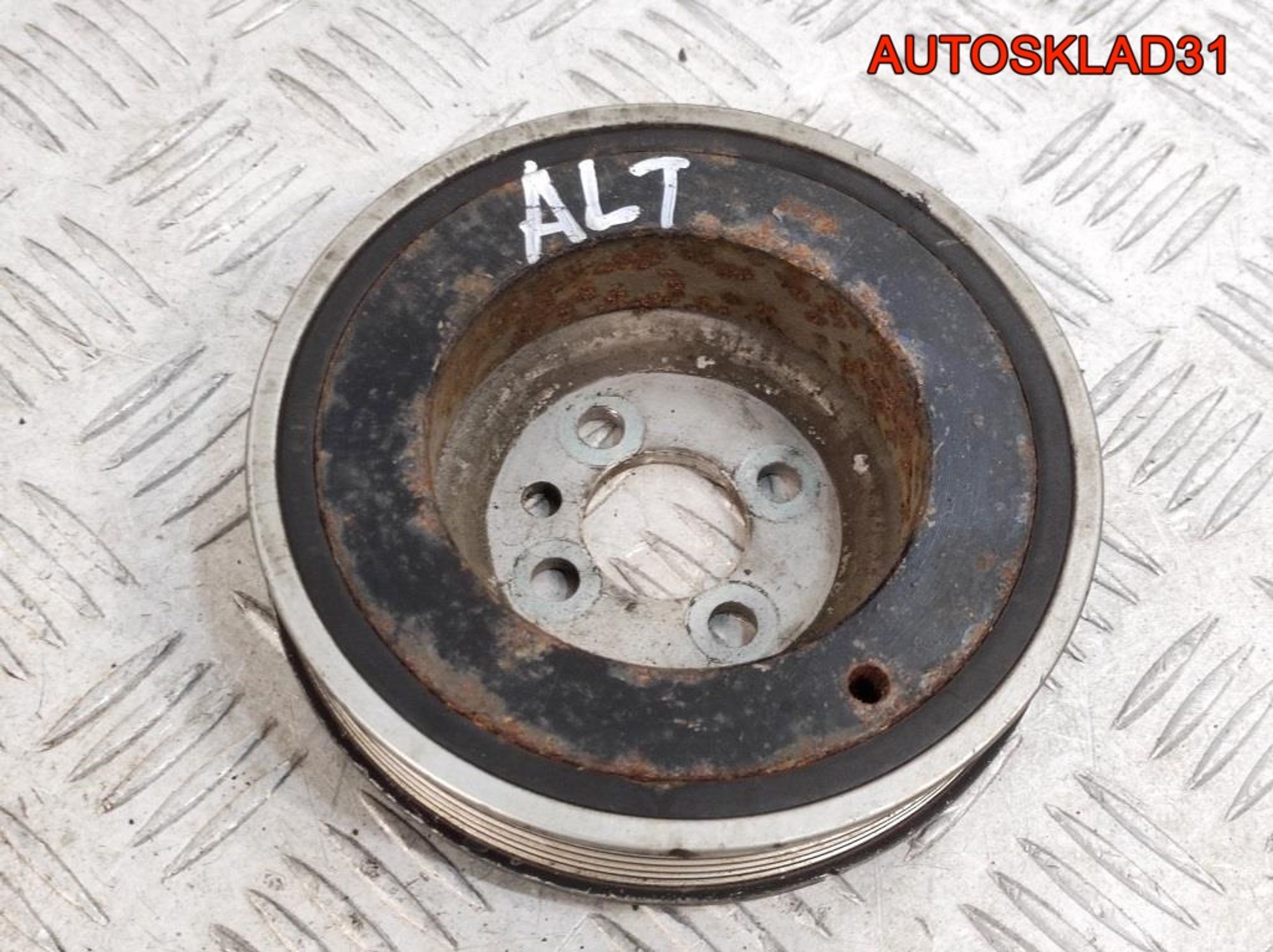 Шкив коленвала Audi A4 B6 2,0 ALT 06B105243F, 2000 рублей, Дубовое