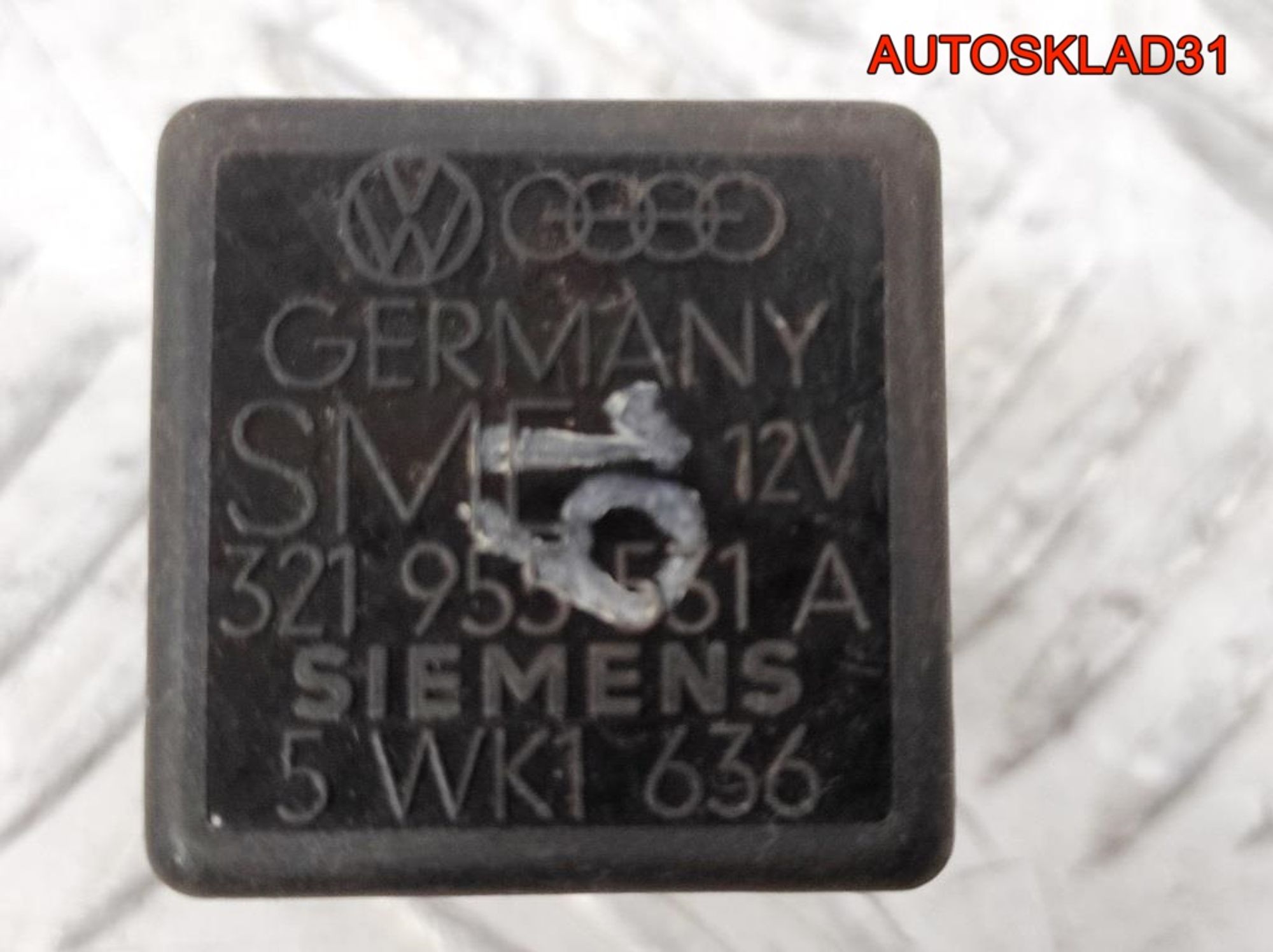 Реле стеклоочистителей VW Golf 3 321955531A, 1000 рублей, Дубовое