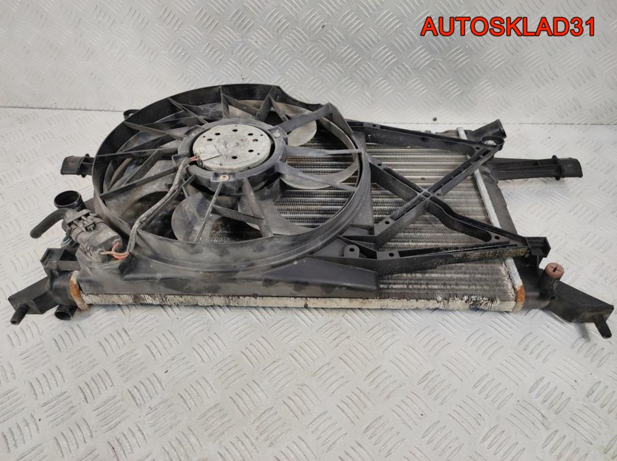 Кассета радиаторов Opel Zafira A 2107996 Бензин, 6500 рублей, Дубовое