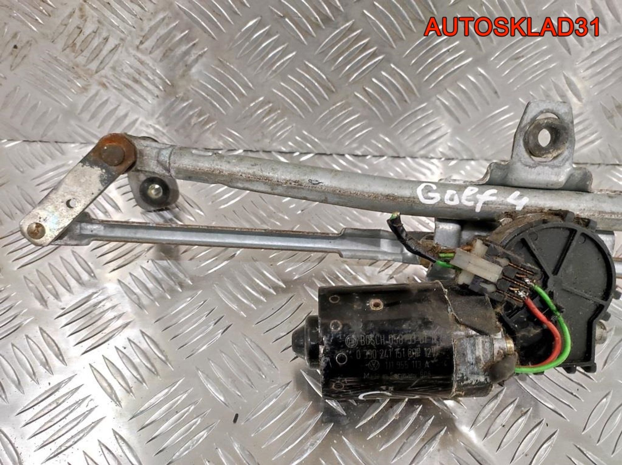 Трапеция дворников Volkswagen Golf 4 1J0955325A, 3200 рублей, Дубовое