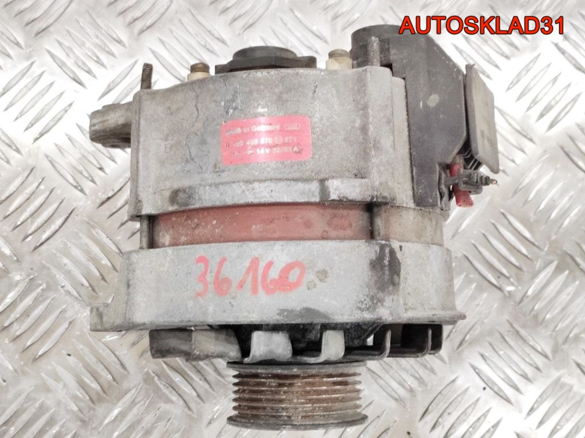 Генератор 90A Ford Sierra 2,0 Бензин 0120469870 (Р), 5000 рублей, Дубовое