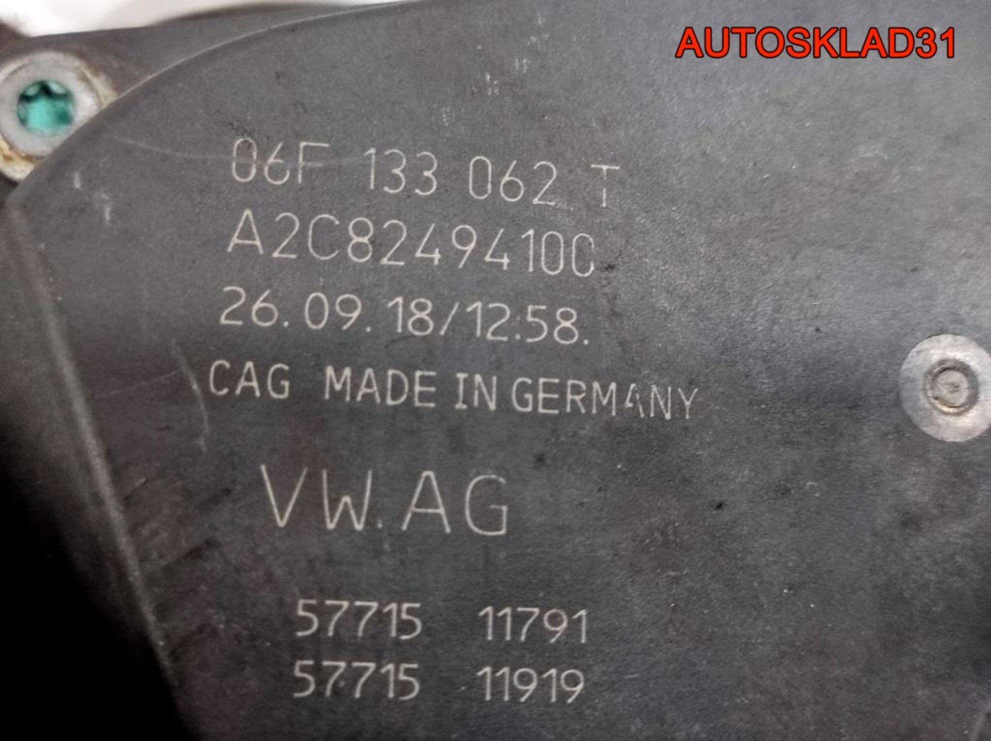 Заслонка дроссельная Audi TT 8S 2,0 DKT Бензин 06F133062T, 5000 рублей, Дубовое