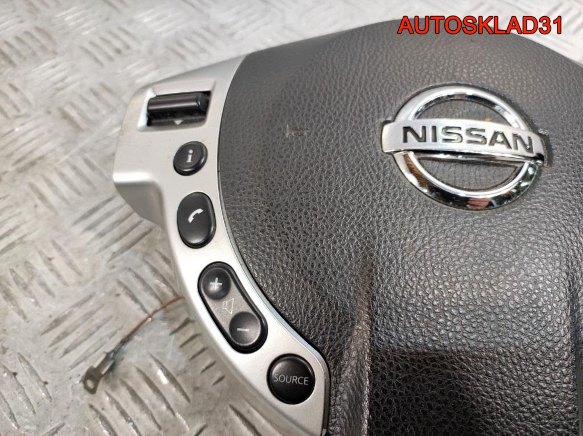 Подушка безопасности в руль Nissan Qashqai 98510JD16D, 6300 рублей, Дубовое