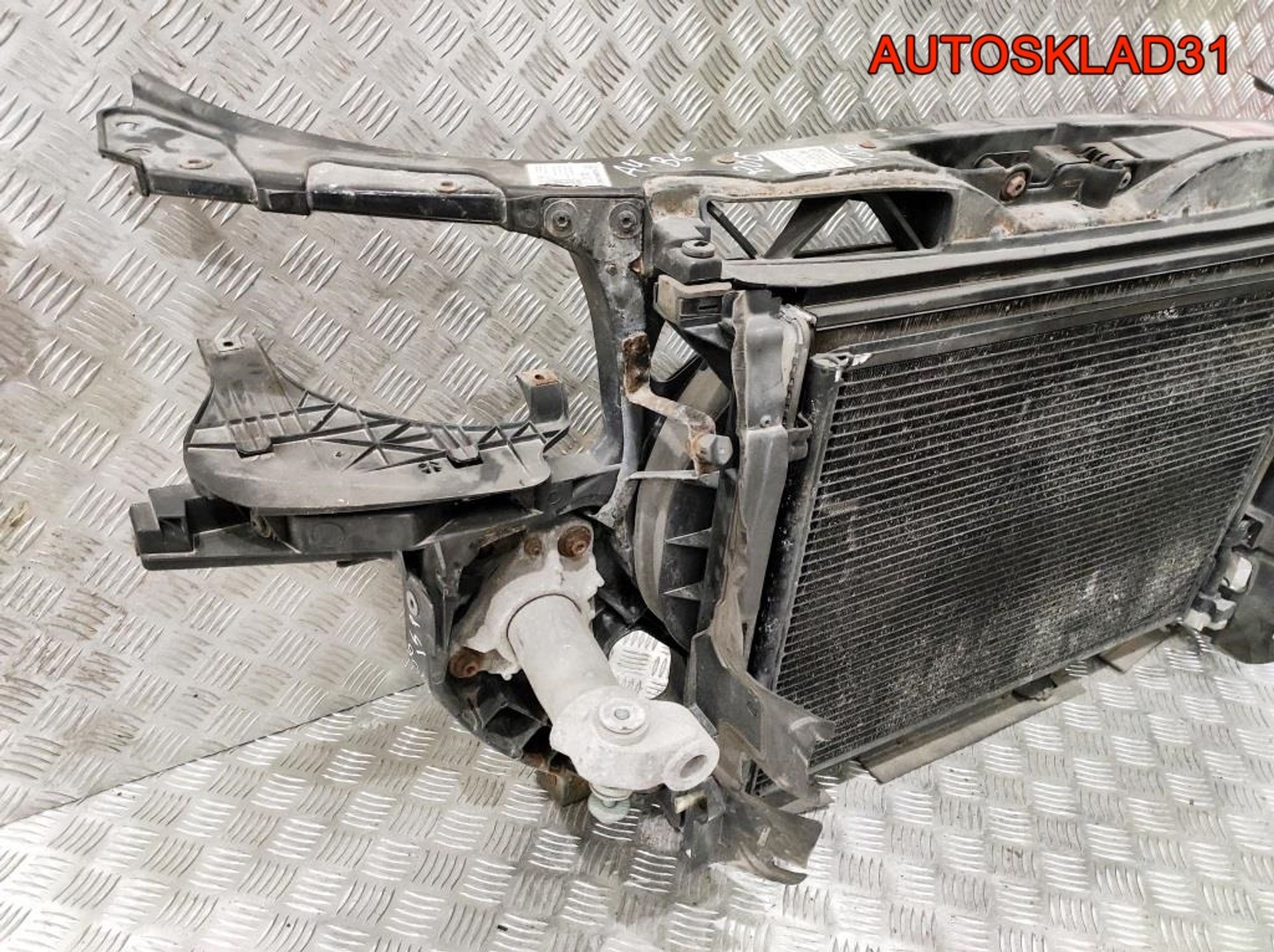 Панель передняя в сборе Audi A4 B6 2,0 Бензин (Р), 18000 рублей, Дубовое