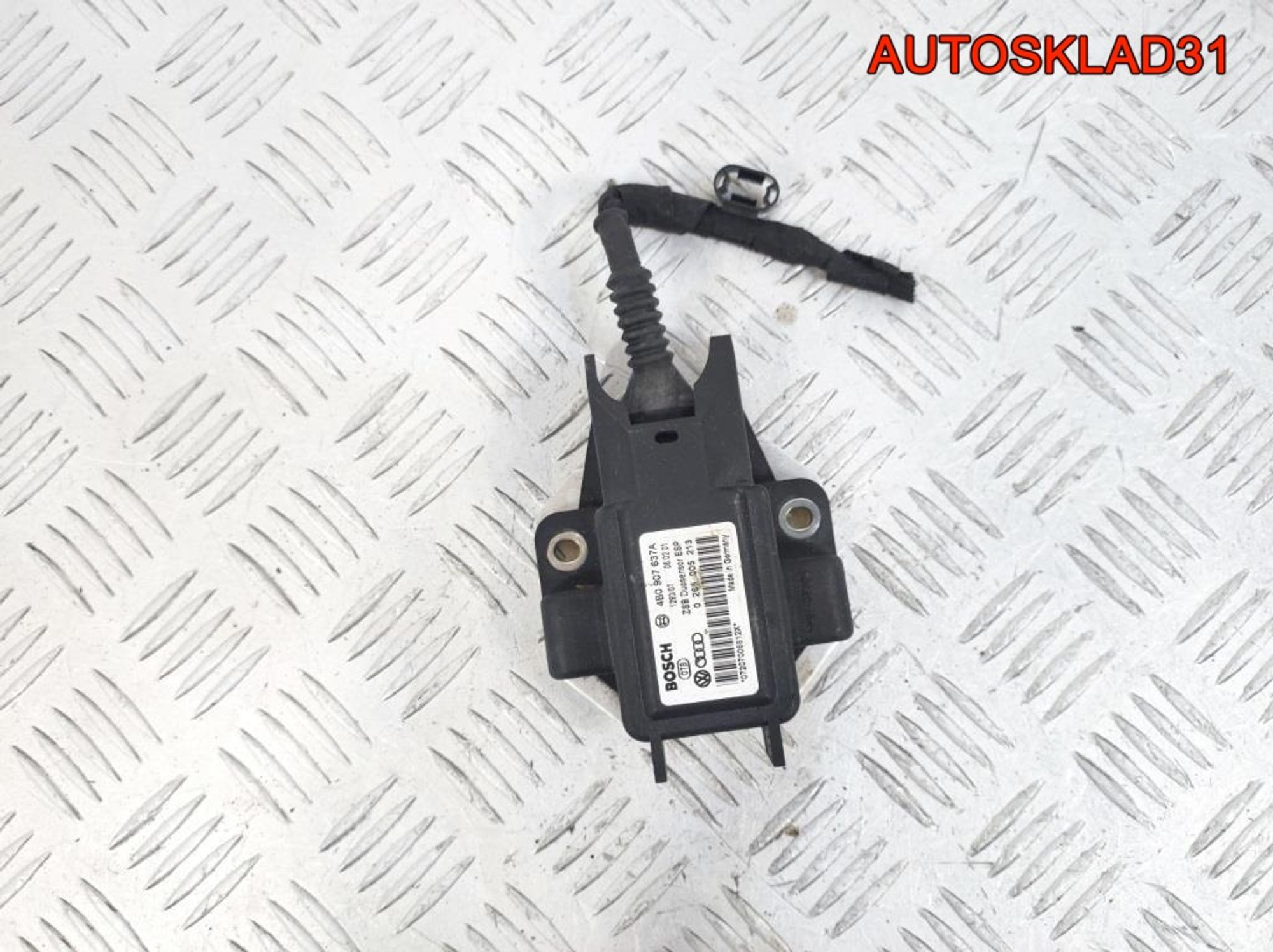 Датчик ускорения Volkswagen Passat B5 4B0907637A, 900 рублей, Дубовое