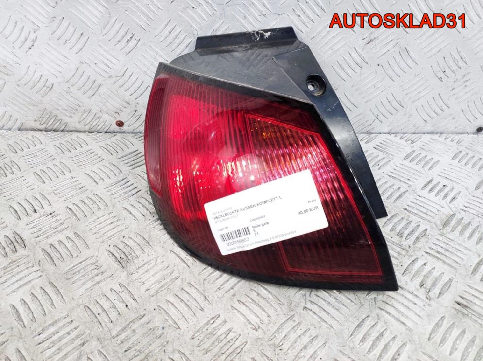 Фонарь задний левый Mitsubishi Colt MR957365, 2500 рублей, Дубовое