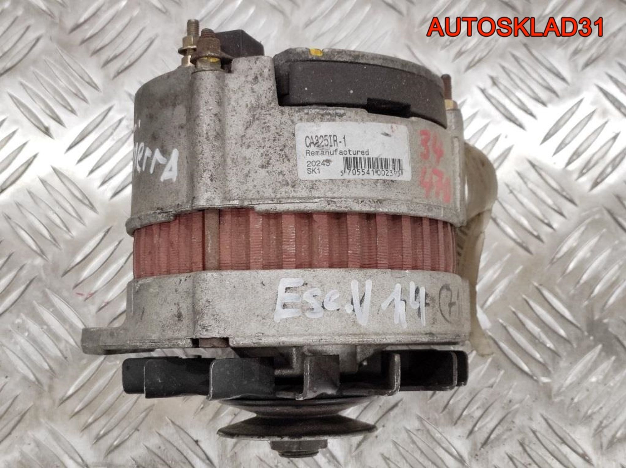 Генератор Ford Fiesta 3 1,4 Бензин CA325IR (Р), 4500 рублей, Дубовое