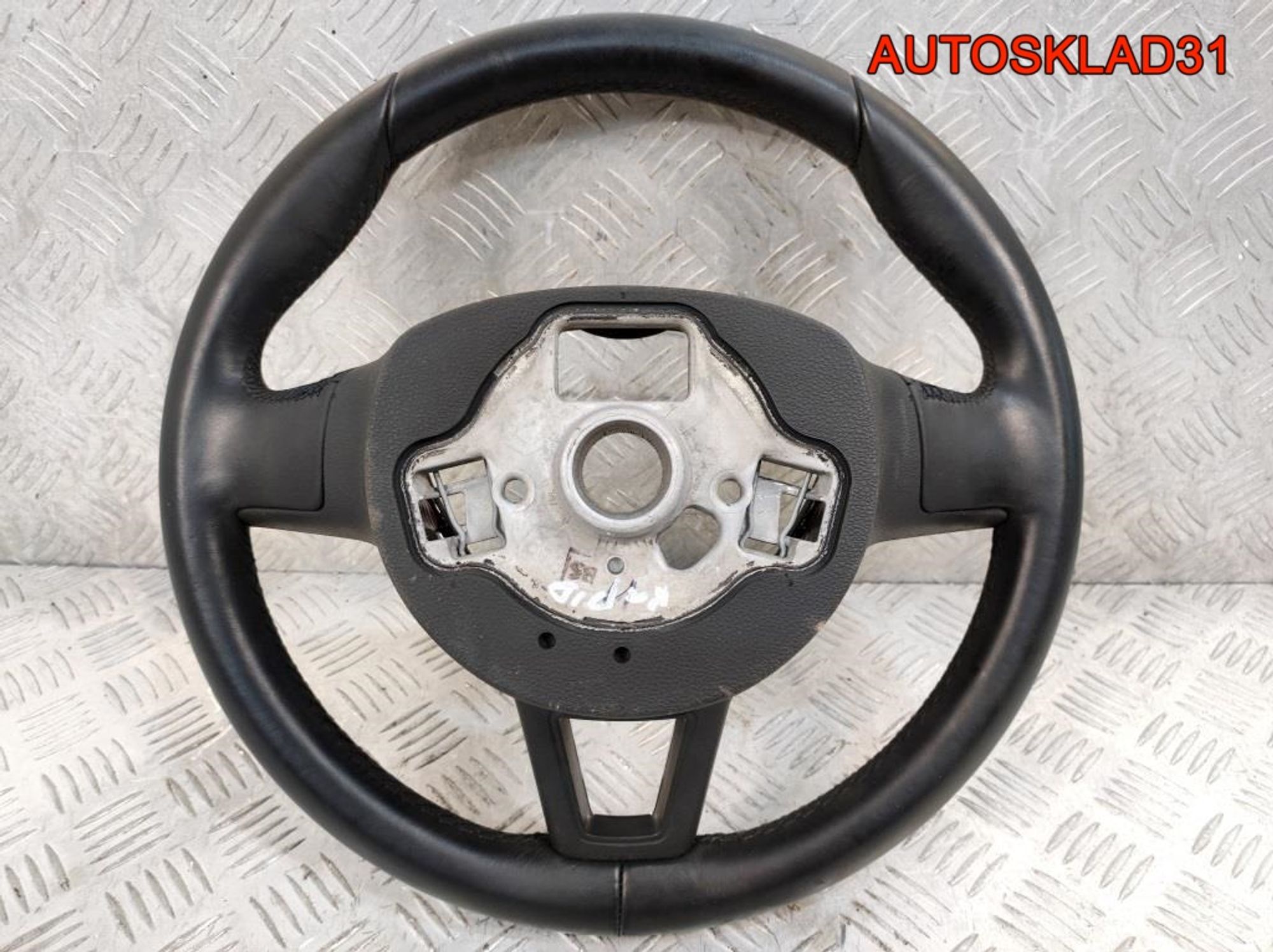 Рулевое колесо Кожа Skoda Rapid 3V0419091L, 15300 рублей, Дубовое